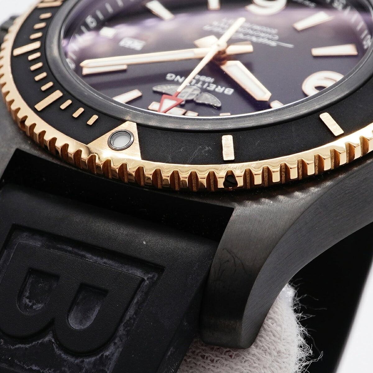Breitling Superocean U17368 Black Dial 46mm Watch