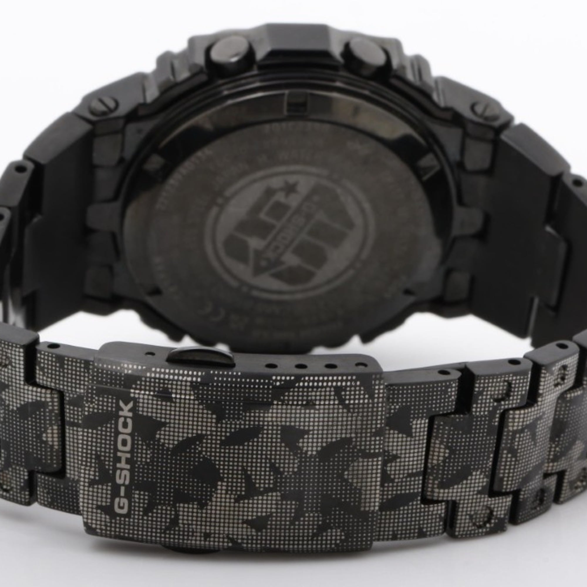 Casio G-SHOCK 40-jähriges Jubiläum x ERIC HAZE FULL METAL 5000 SERIES GMW-B5000EH-1JR Schwarz Zifferblatt 43 mm Uhr
