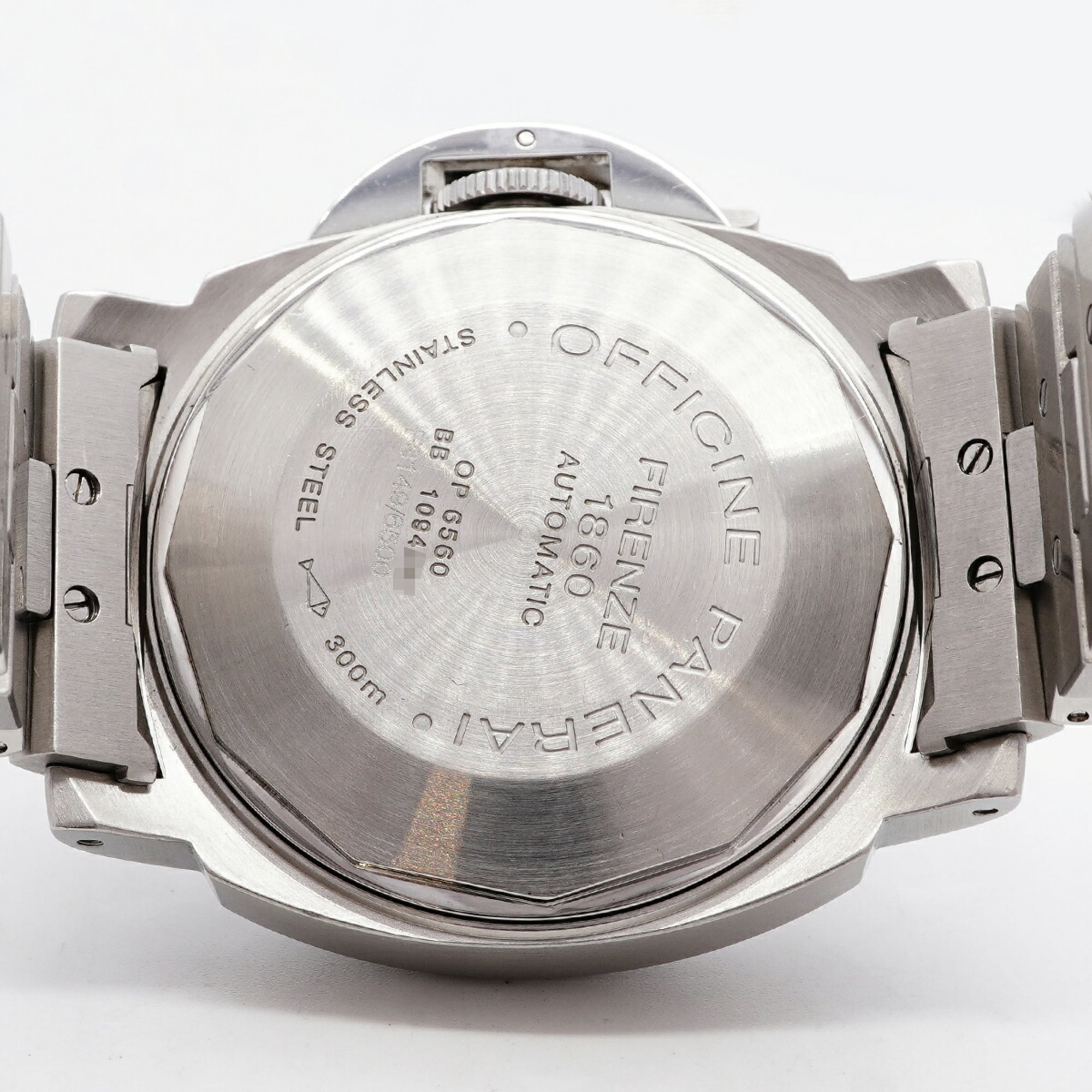 Panerai Officine Panerai Luminor Marina PAM00049 White Dial 40mm Watch