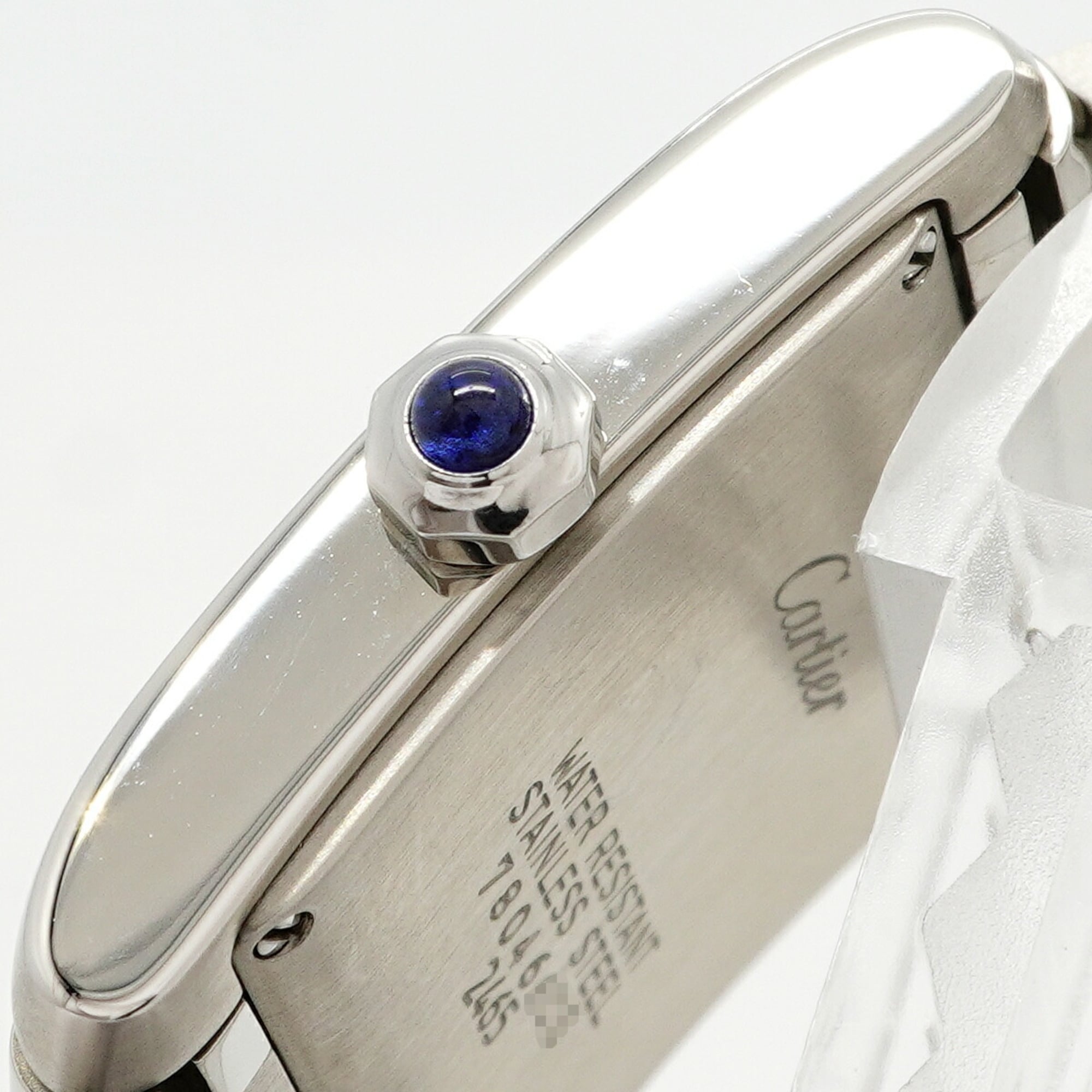 Cartier Tank W51011Q3 Ivory Dial Stainless steel 25mm Watch