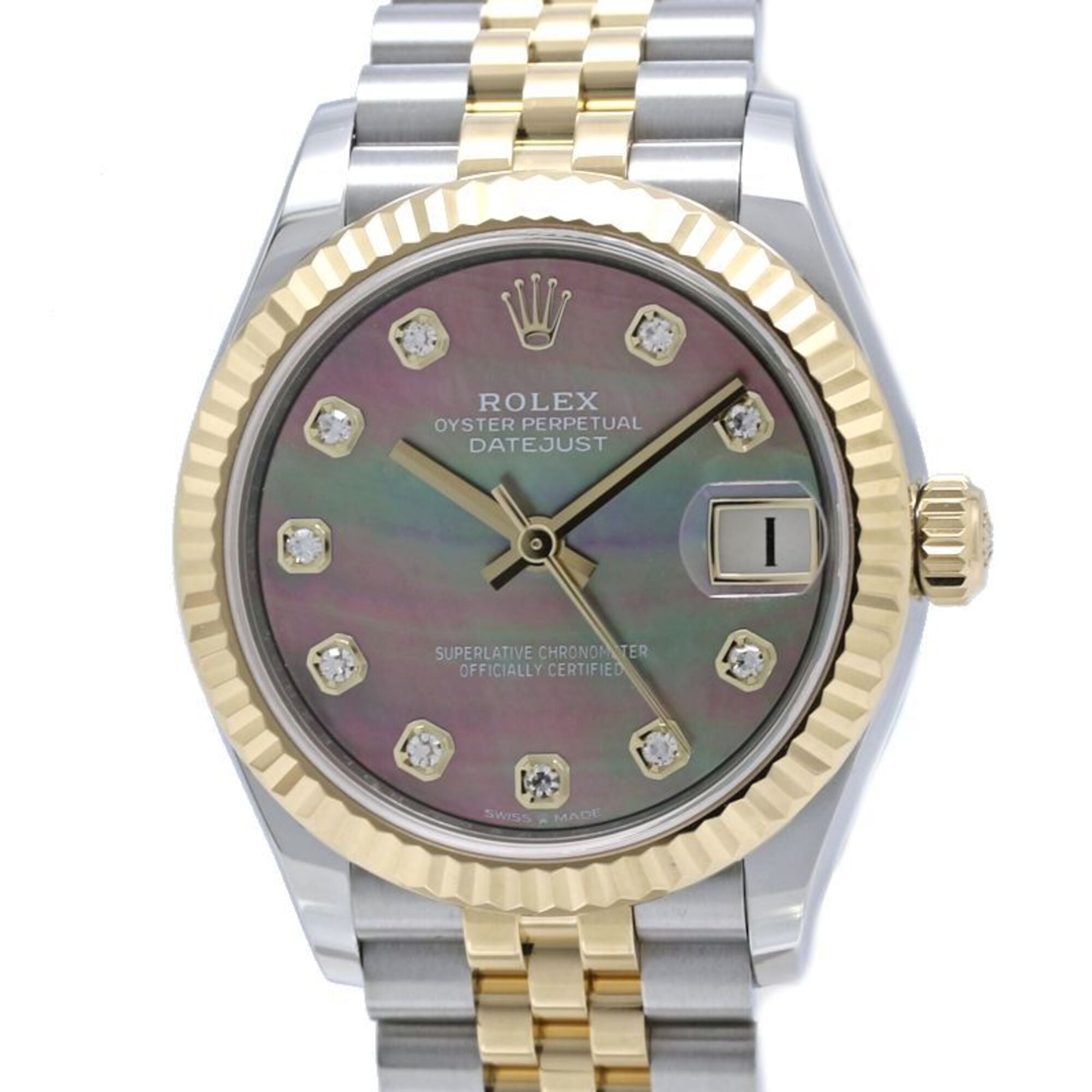 Rolex Datejust 278273NG Black Dial 31mm Watch