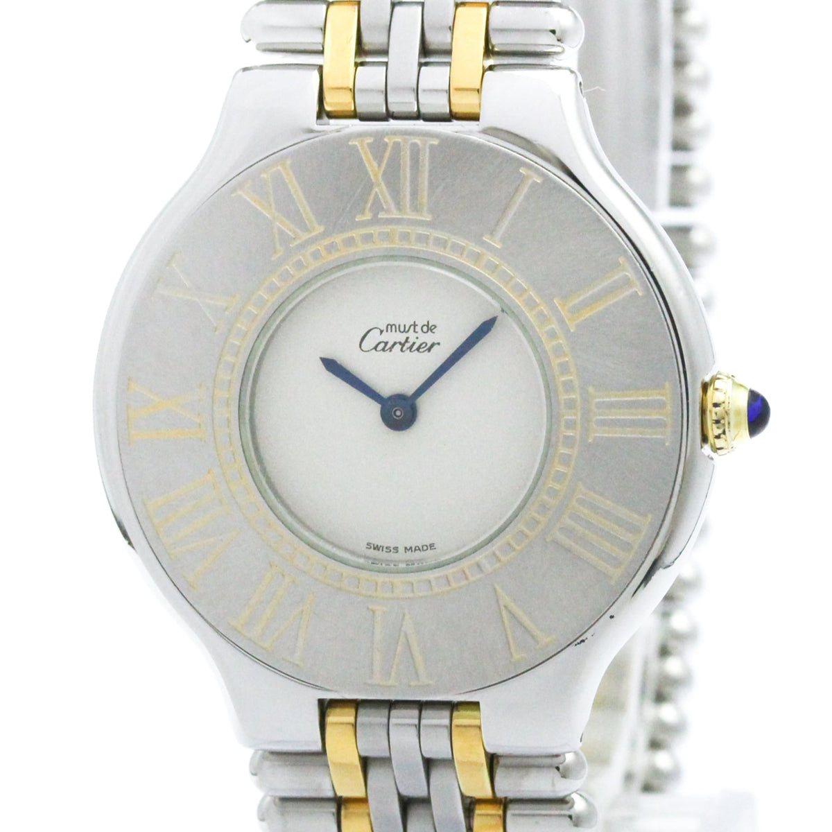 Cartier Must 21 W10050F4 Silver Dial 31mm Watch