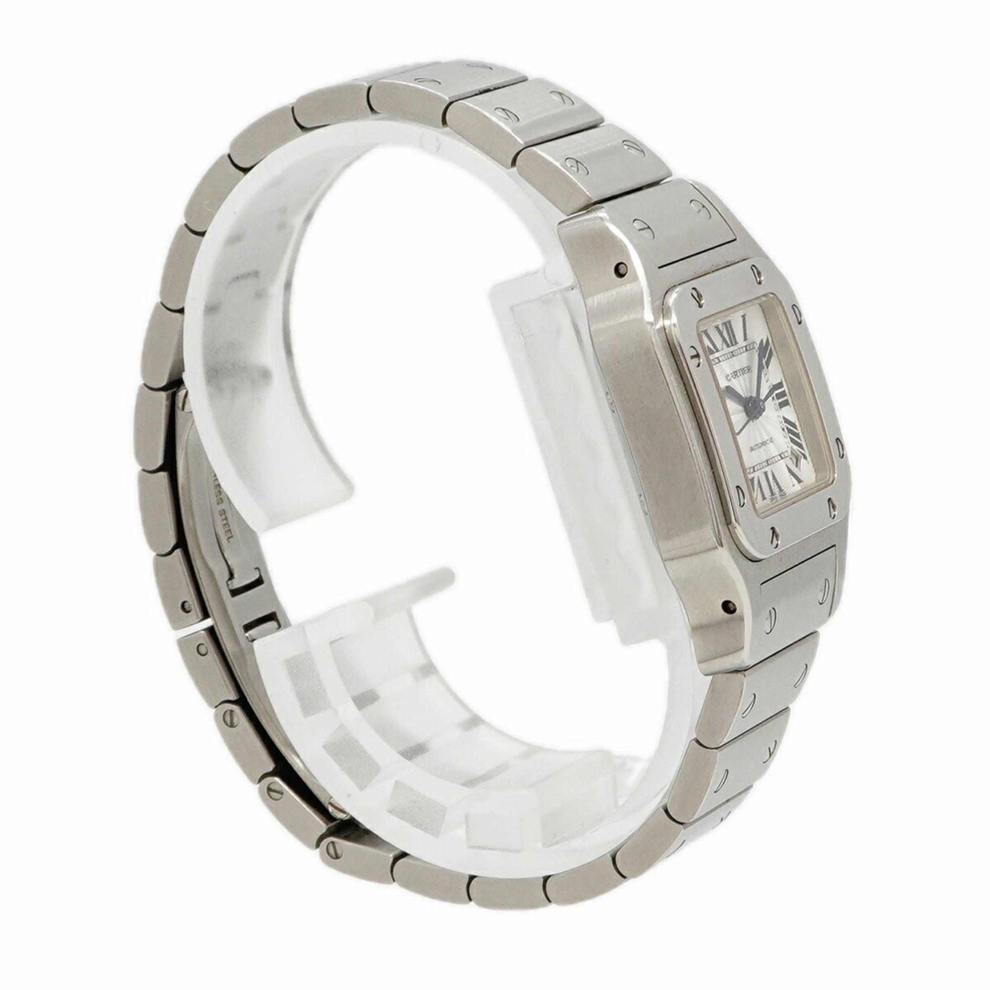 Cartier Santos Galbee SM W20054D6 Silver Dial Women's Watch