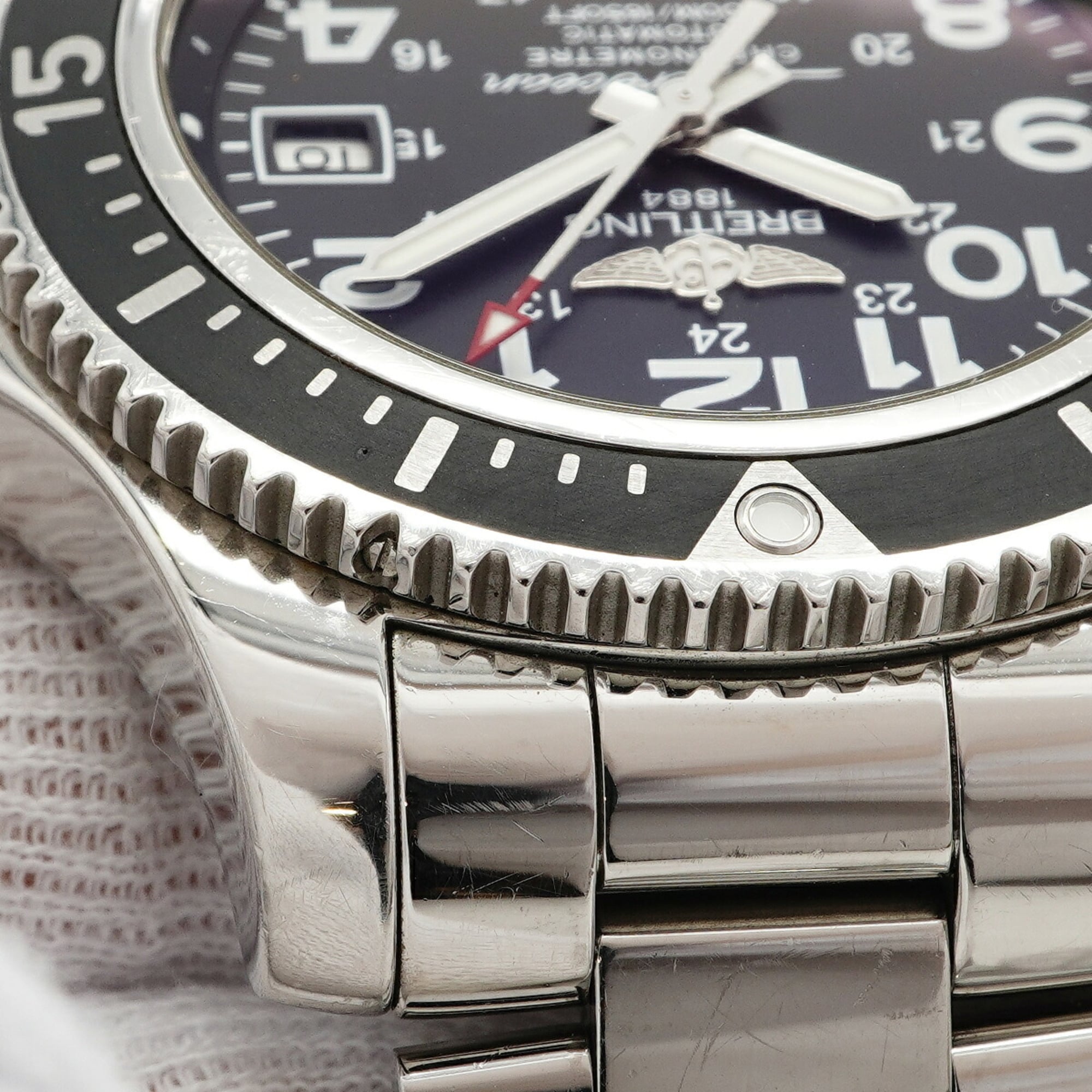 Breitling Superocean II A17365 Black Dial