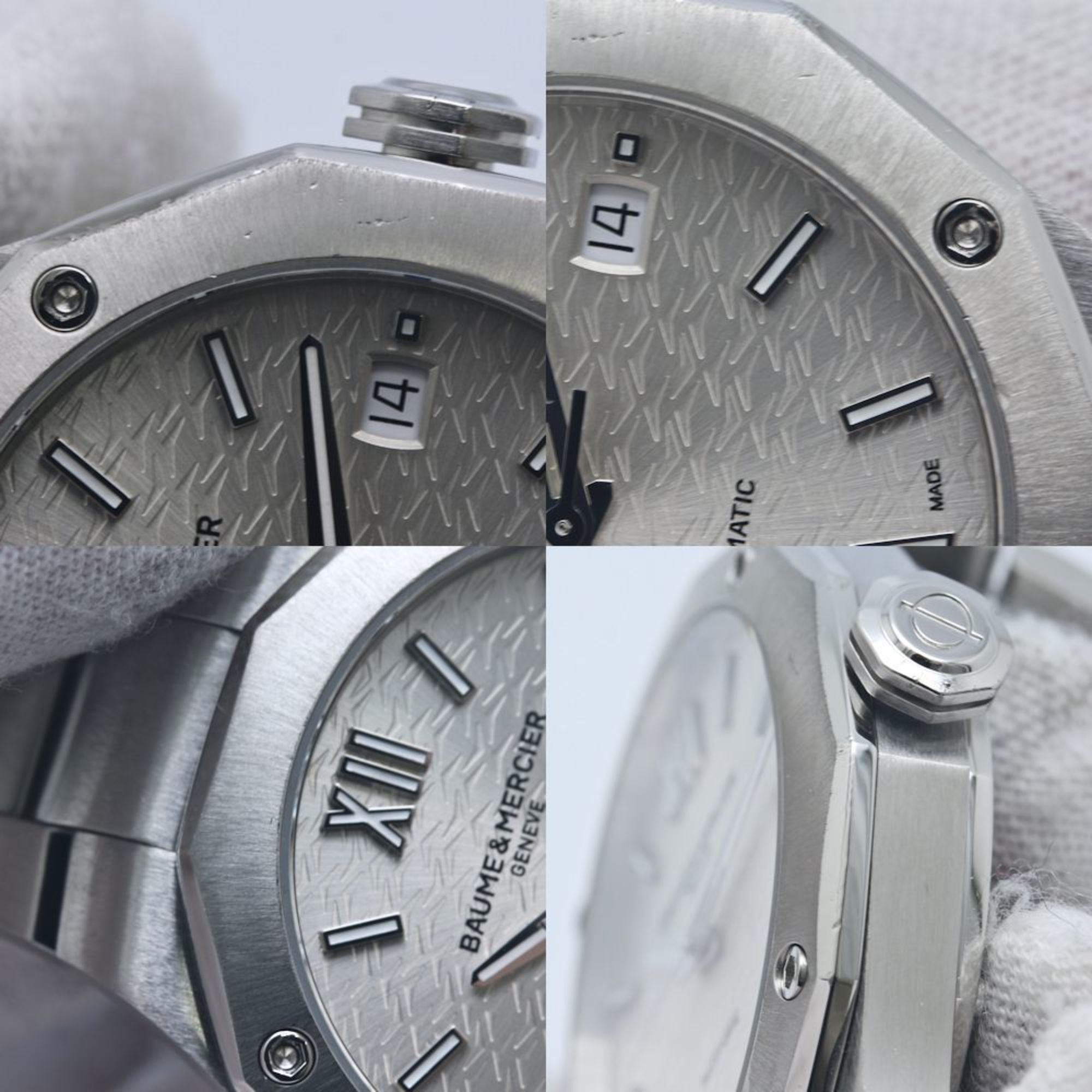 Baume & Mercier Riviera 10615 M0A10615 Damenuhr aus Edelstahl 40237