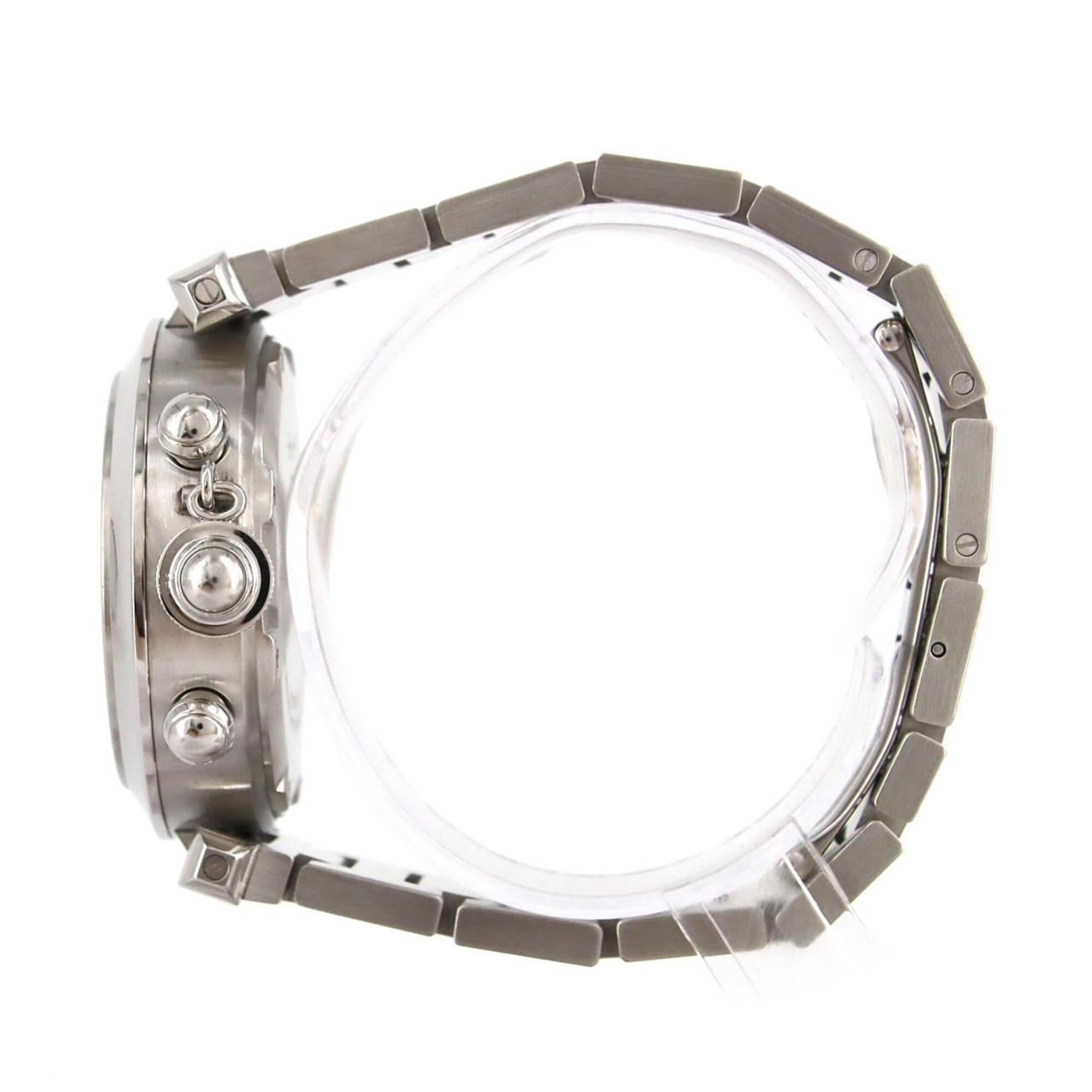 Cartier Pasha C Chronograph W31048M7 Stainless Steel Automatic Watch