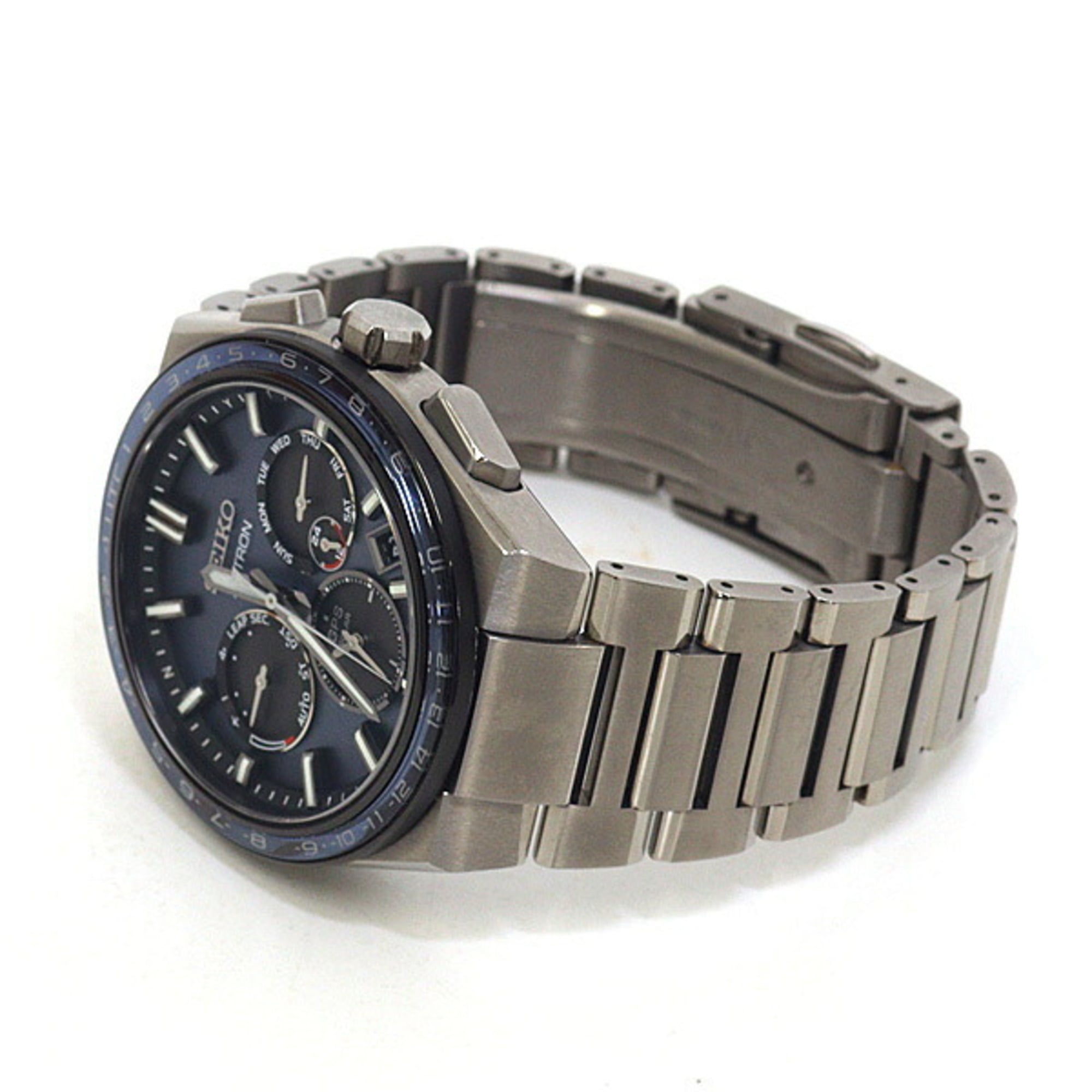 Seiko Astron SBXC109 Navy Dial 42mm Watch