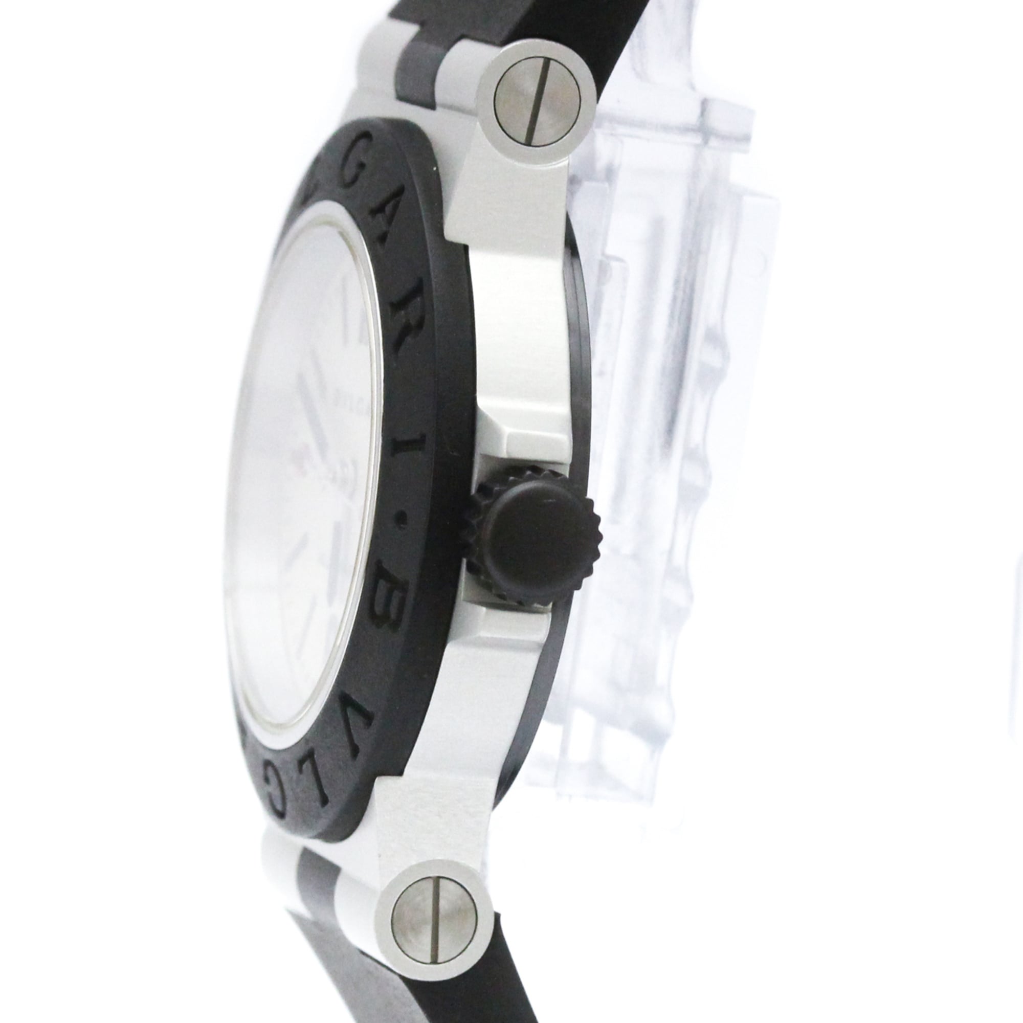 Bulgari Aluminium AL29A Silver Dial 29mm Watch