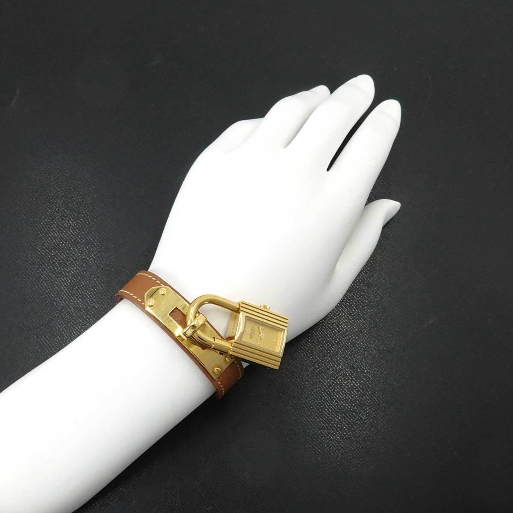 Hermes Kelly Gold Dial 20mm Watch