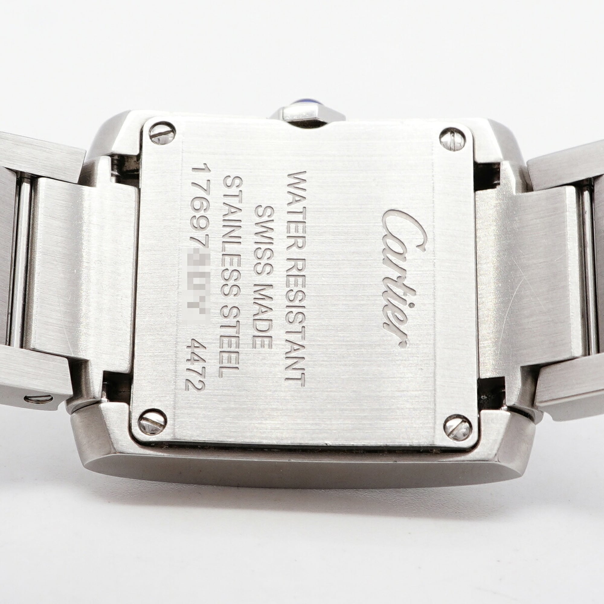 Montre Cartier Tank Française SM WSTA0065, cadran argenté, 21 mm