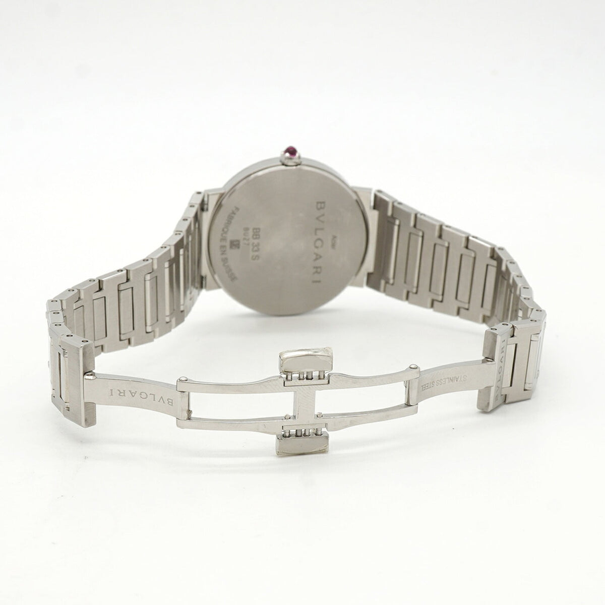 Bvlgari BB33S/103575 Silber Zifferblatt 33 mm Uhr
