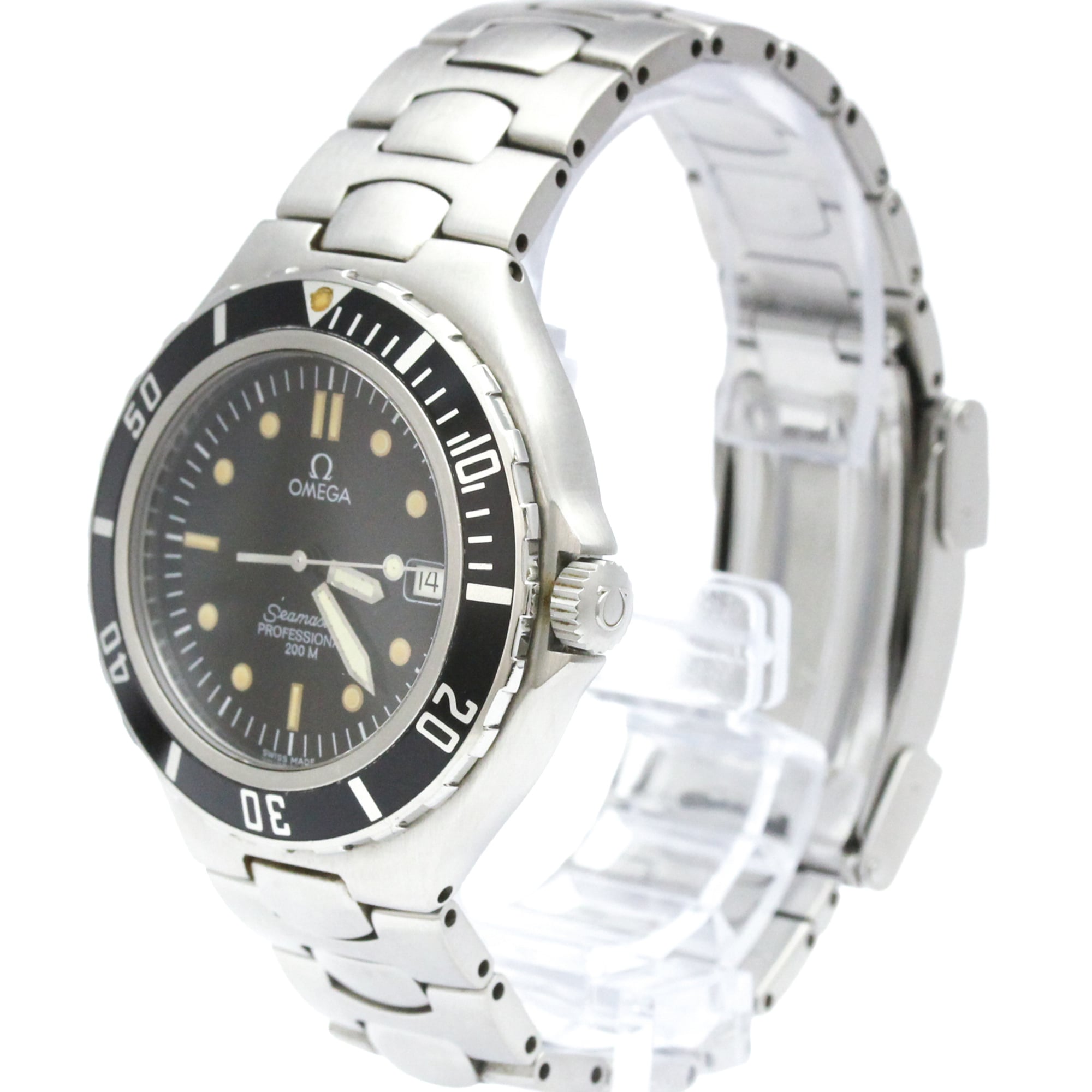 Montre Omega Seamaster 2850.5 Noir cadran 38 mm