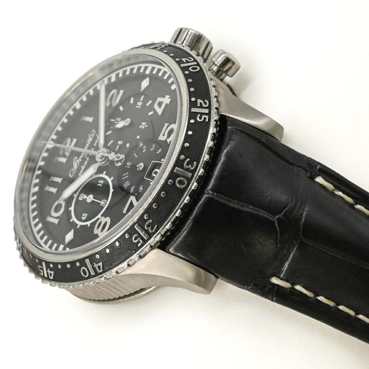 Breguet Transatlantic Type XXI 3810TI/H2/3ZU Black Dial 42mm Watch
