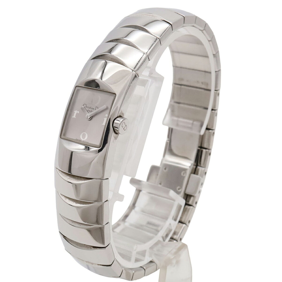 Montre Christian Dior Diorific D102-100, cadran argenté, 15 mm