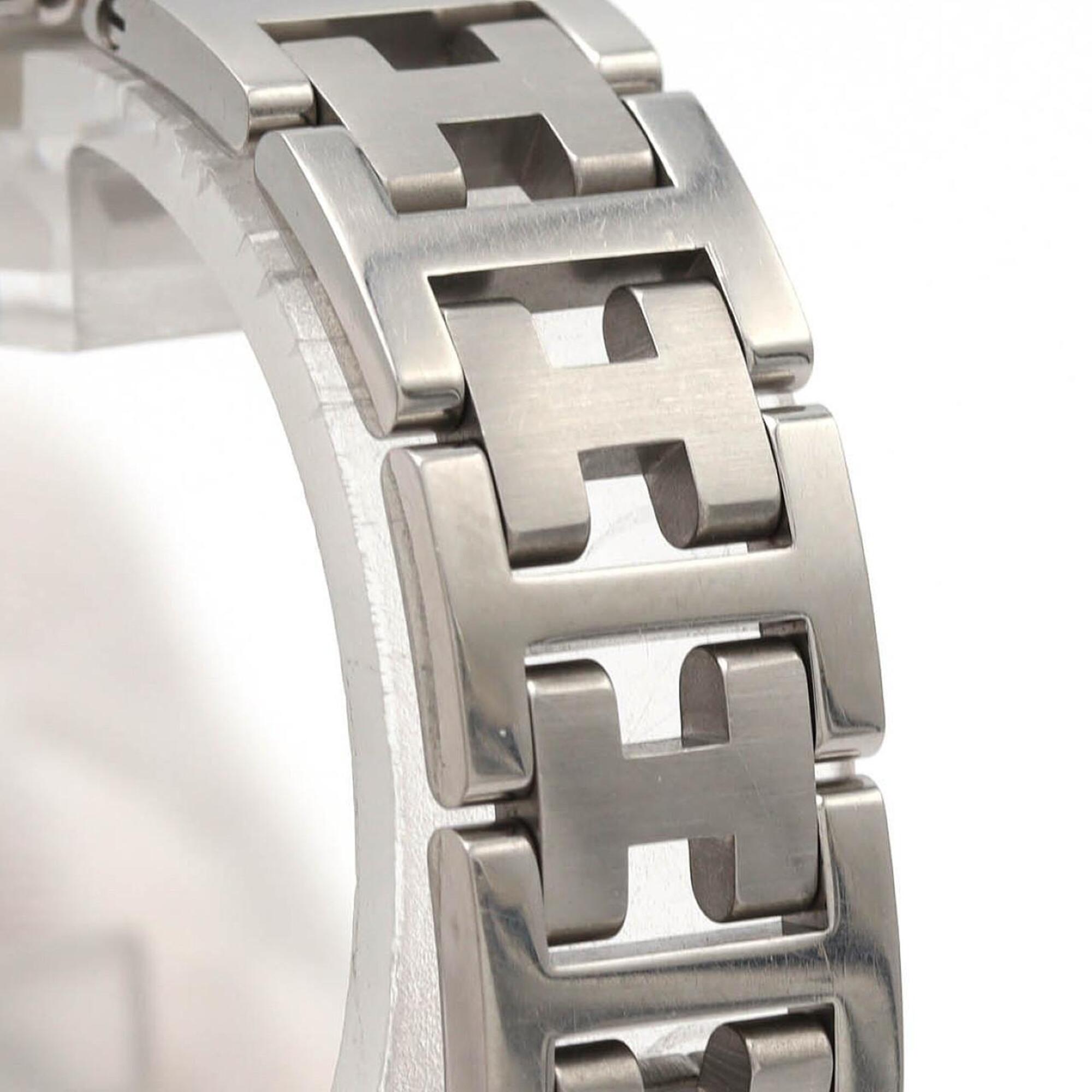 Hermes Clipper CL4.210 horloge met witte wijzerplaat, 24 mm