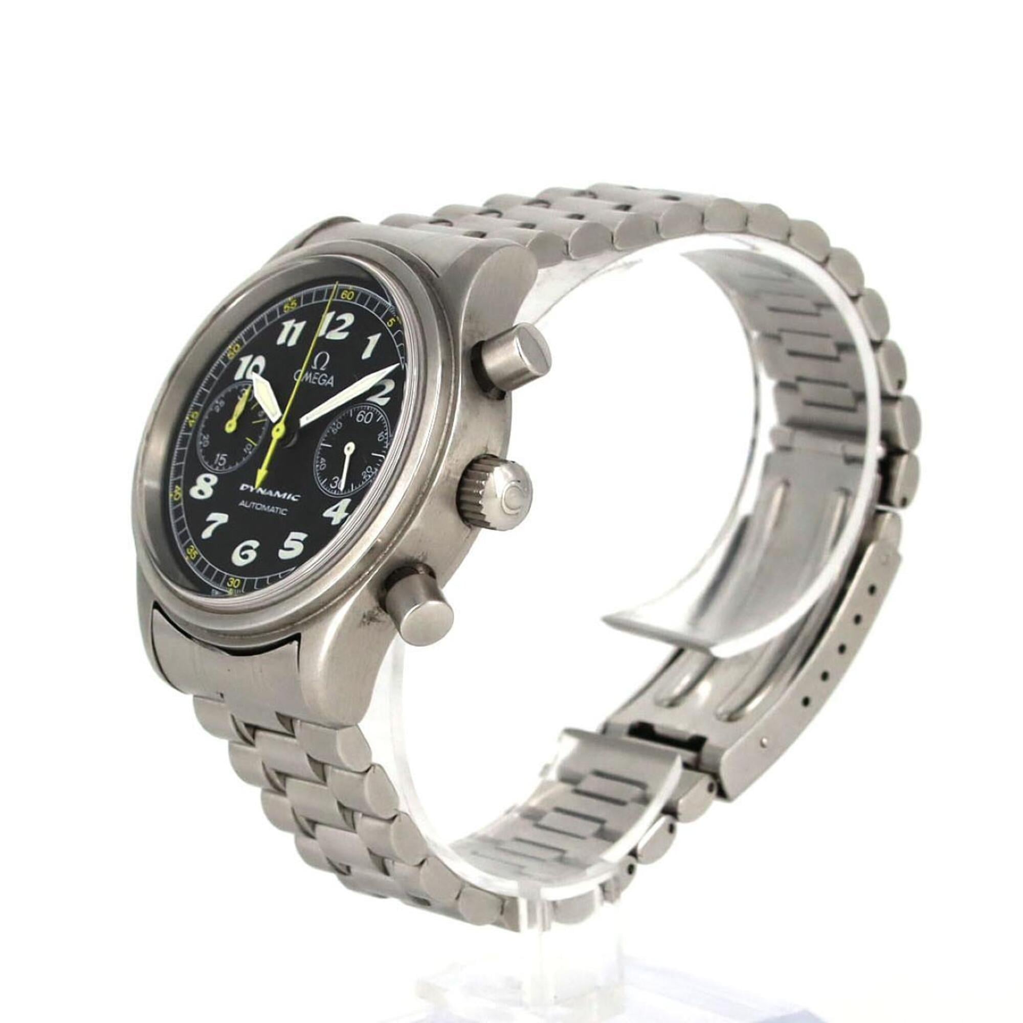 Omega Dynamic Chronograph 5240.5 Black Dial 38mm Watch
