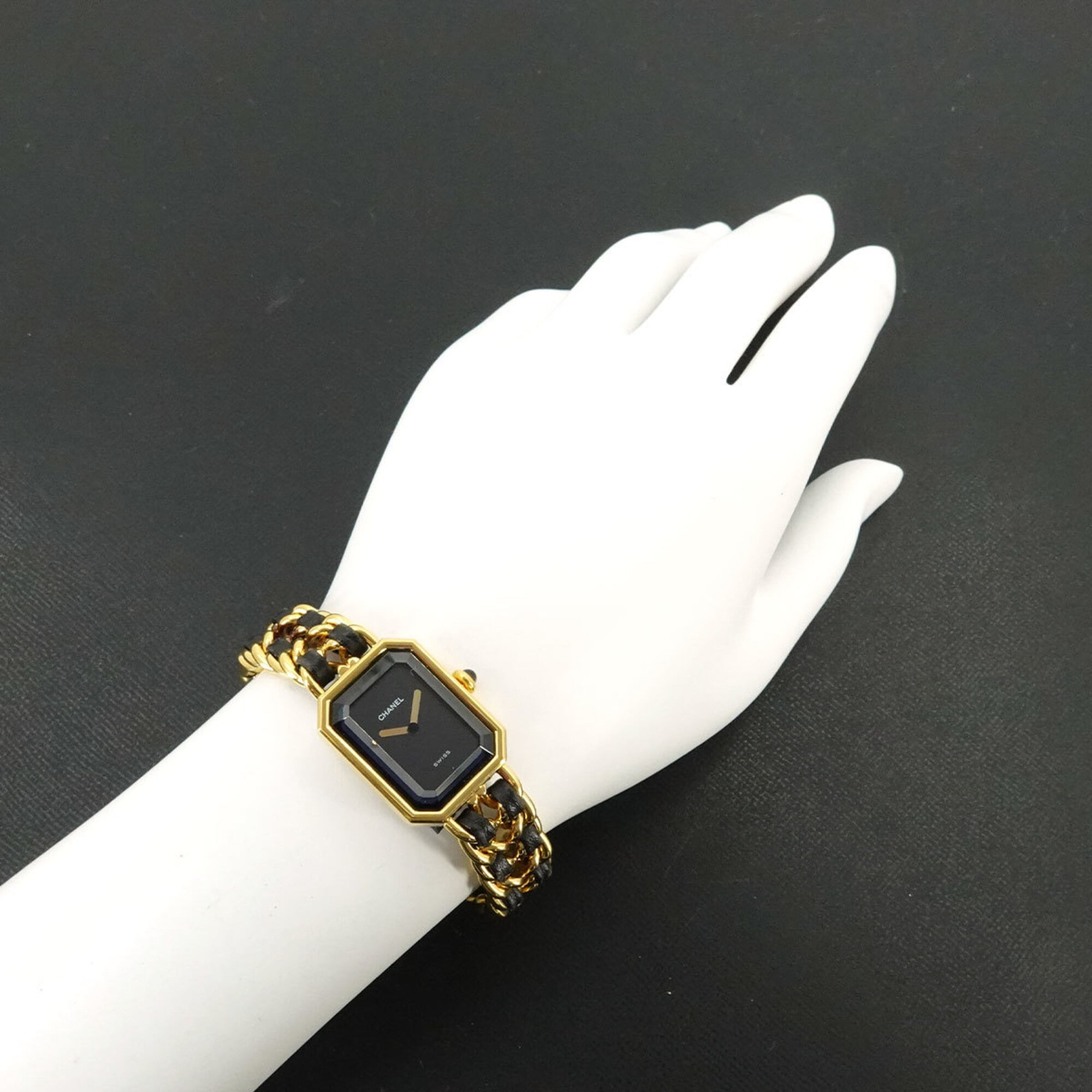 Chanel Premiere H0001 Black Dial 20mm Watch