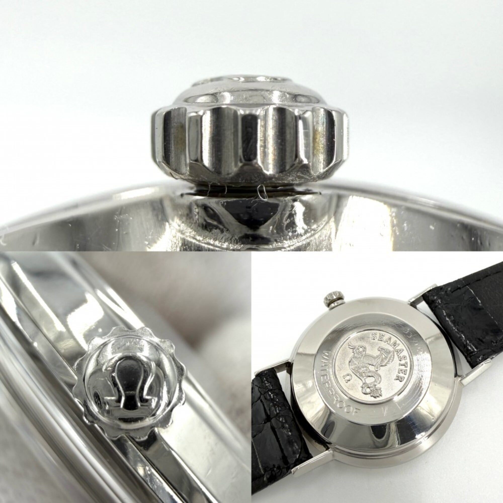 Montre Omega Seamaster Check Cal. 552 14765-ASC Champagne Cadran 33 mm
