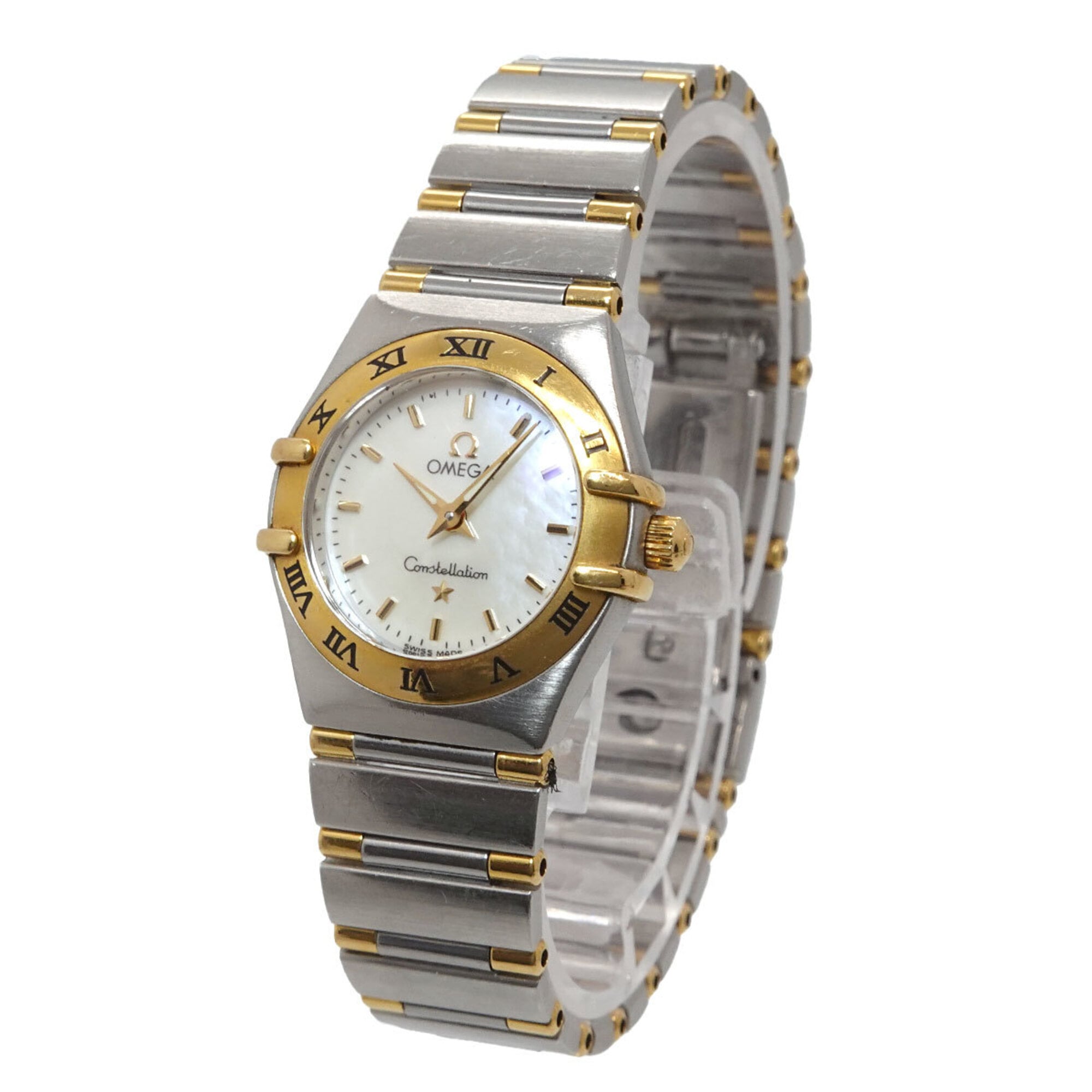 Omega Constellation 1362 70 White Dial 22mm Watch