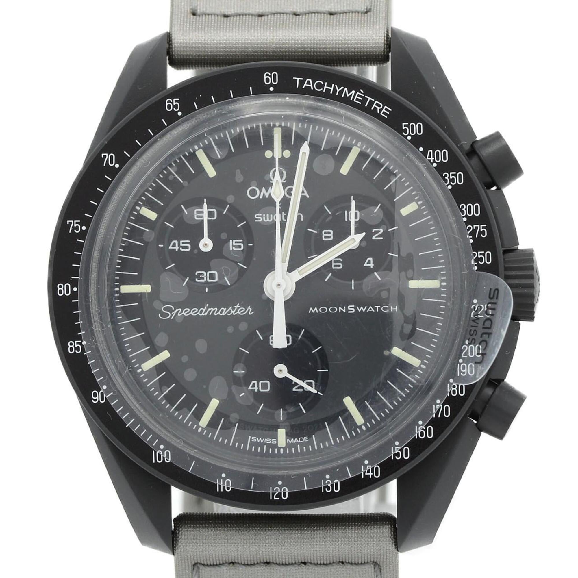 Swatch Mission to Mercury SO33A100 Black Dial 42mm Watch