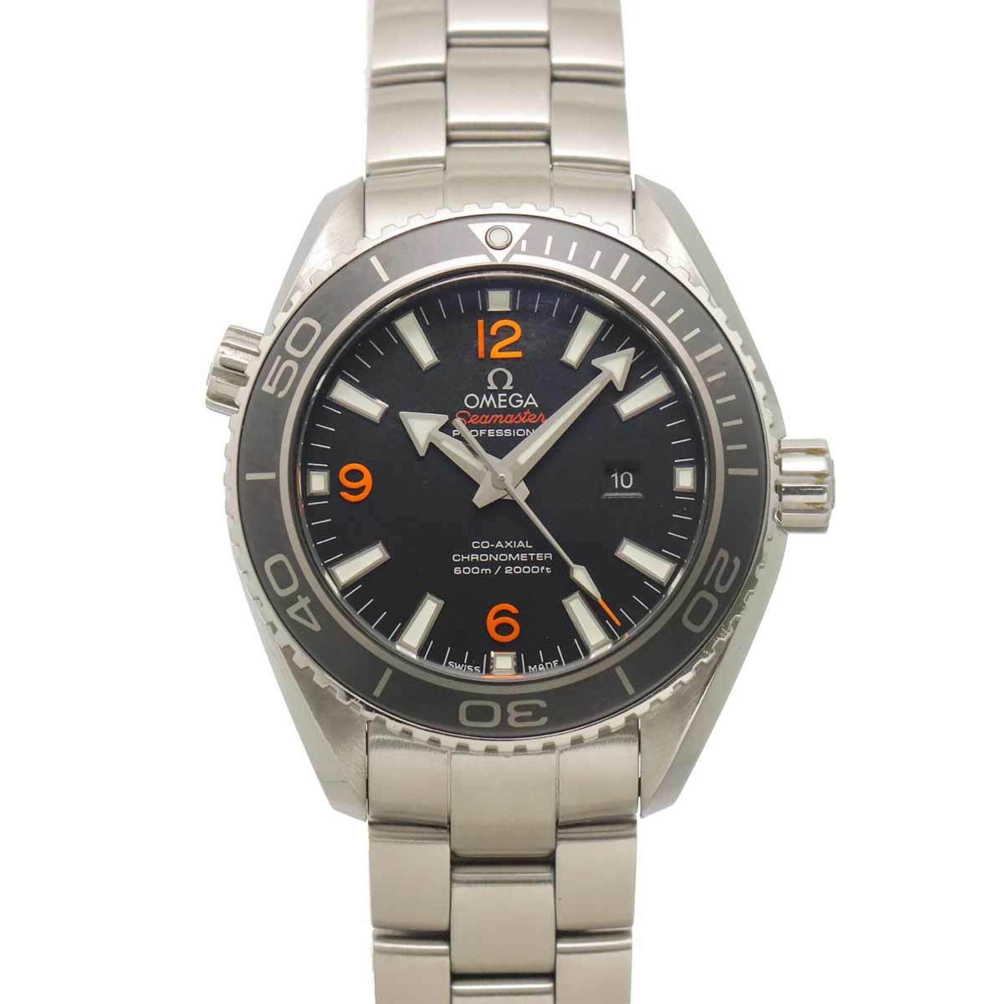Omega Seamaster Planet Ocean 600M Co-Axial 232 30 38 20 01 002 Boys' Watch, Date, Black, Automatic Movement