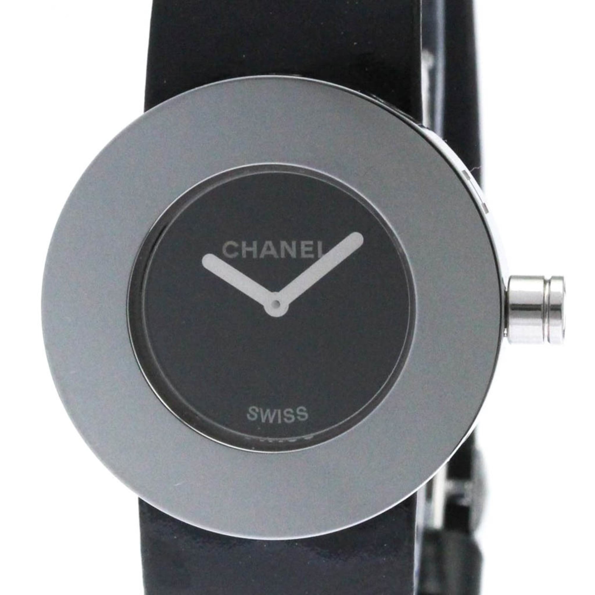 Chanel La Ronde H0579 Black Dial Stainless steel 29mm Watch