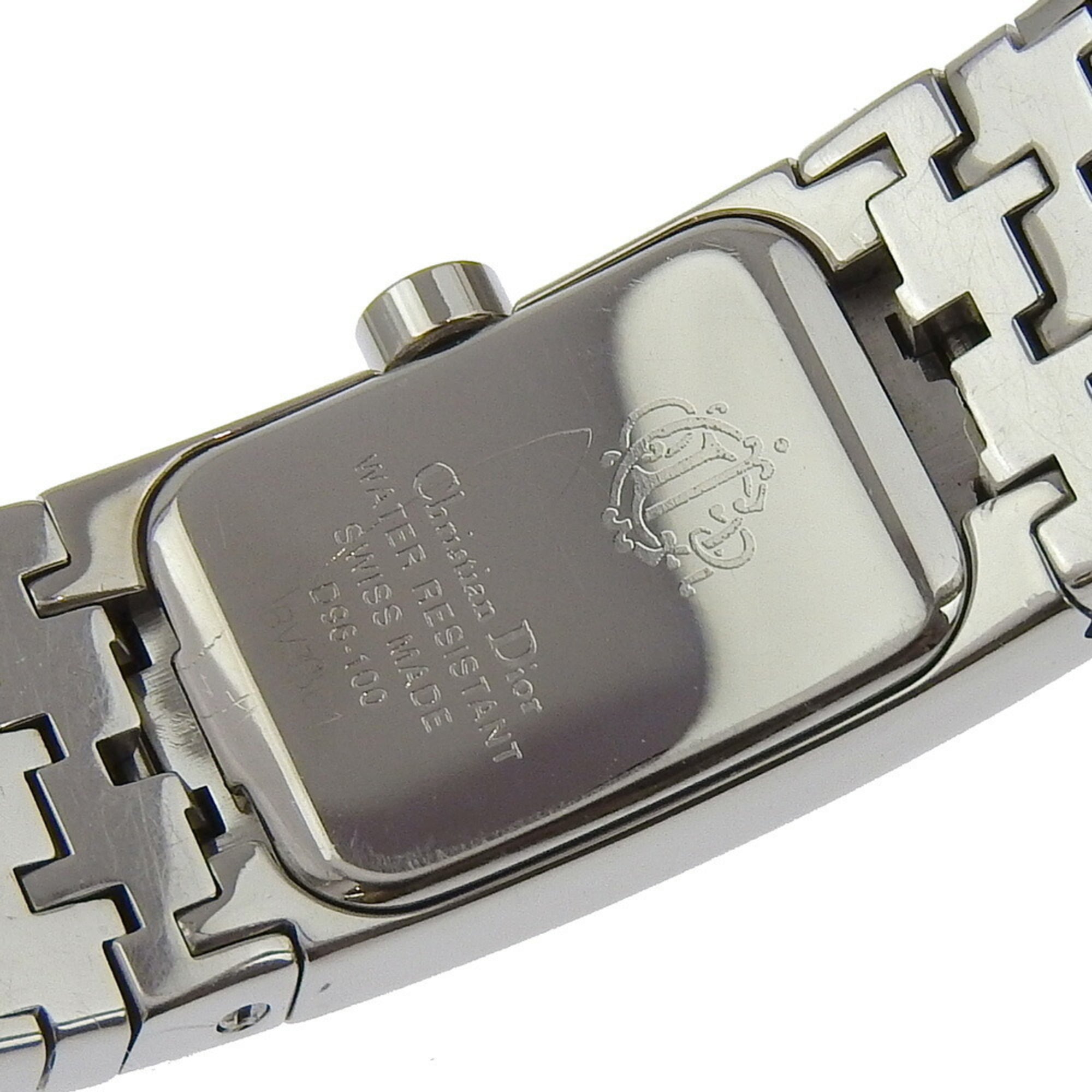Dior Diophyllic-horloge D96-100, roestvrij staal, quartz, analoge wijzerplaat, witte wijzerplaat, damesmodel