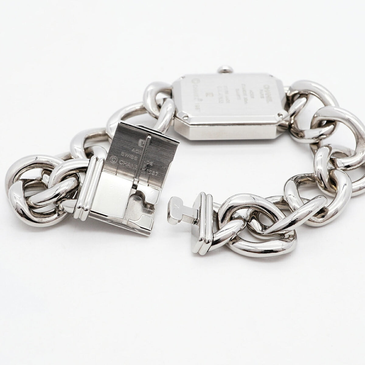 Chanel Première XL H0452 Schwarz Zifferblatt 20 mm Uhr
