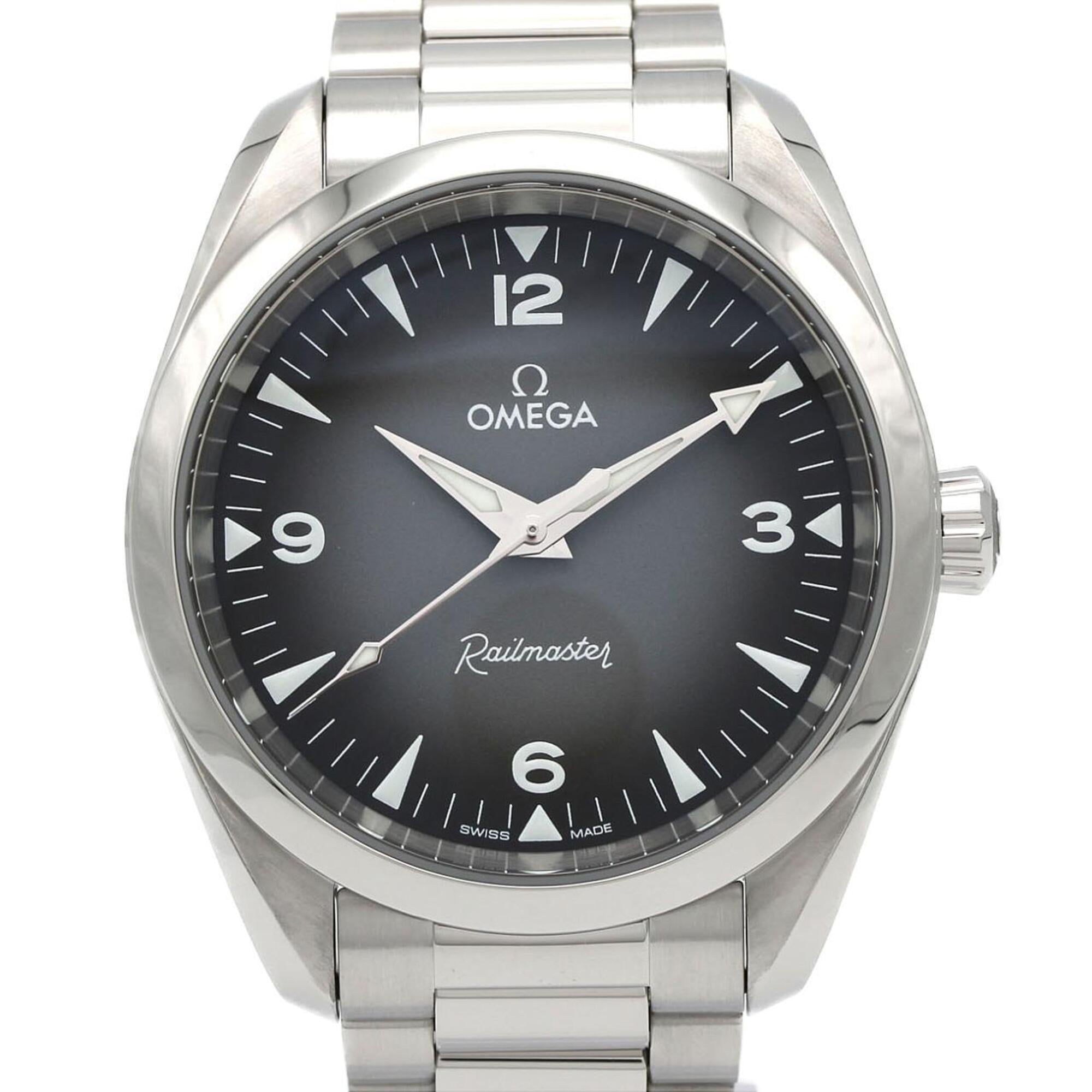 Omega Railmaster 235.10.38.20.06.001 Gray Dial Stainless steel 38mm Watch