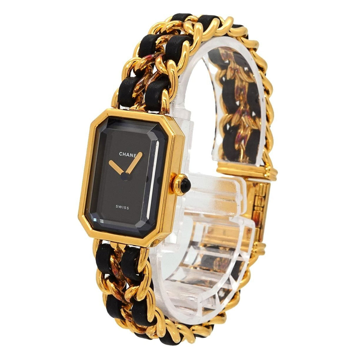 Chanel Première Large Size H0001 Black Dial 20mm Watch
