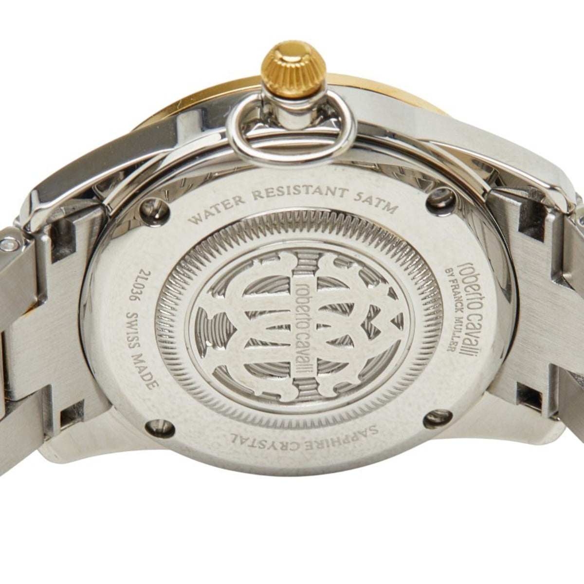 Franck Muller Roberto Cavalli x Franck Muller RV2L036M0101 Gold Dial 28mm Watch
