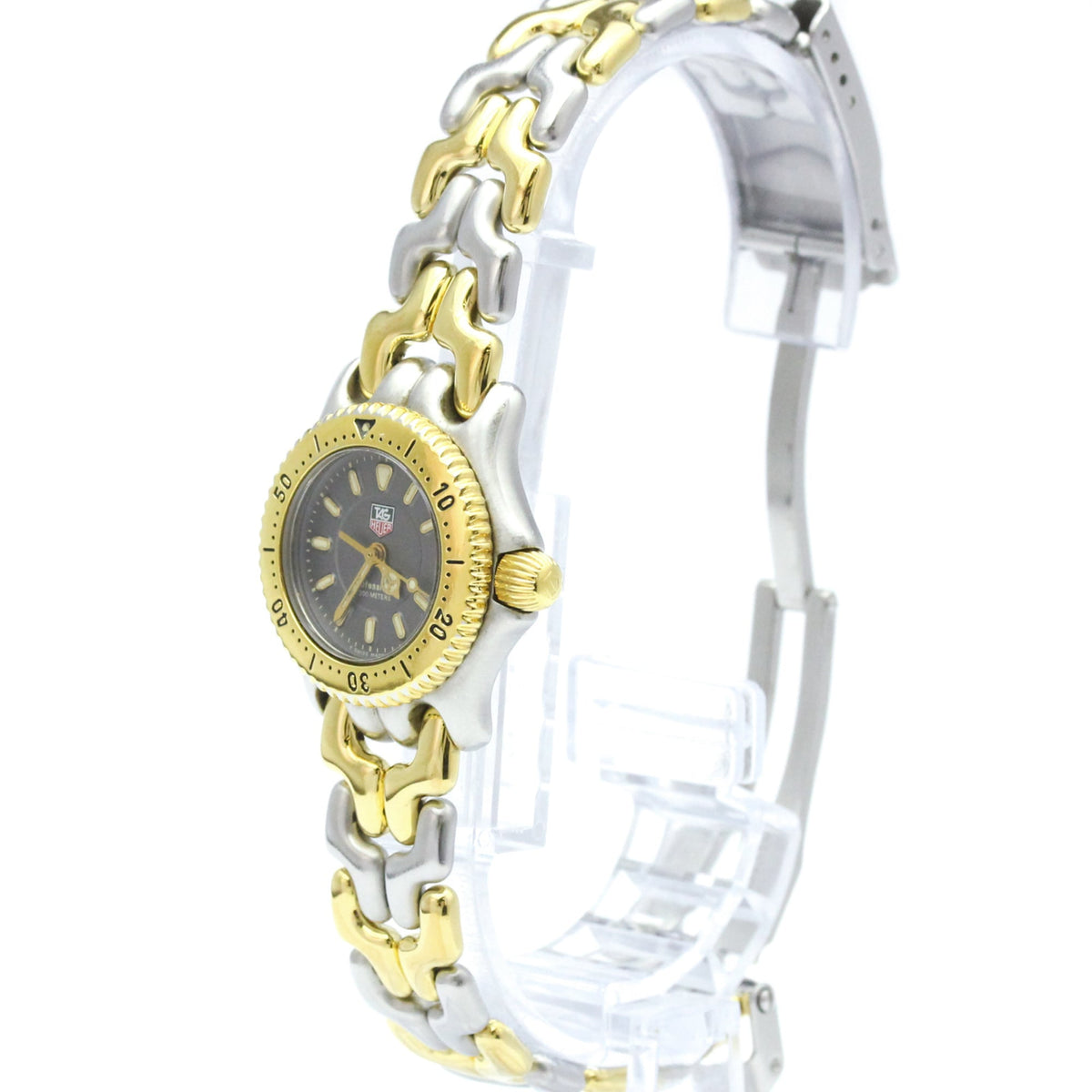 TAG Heuer Sel WG1420, graues Zifferblatt, 24 mm Uhr