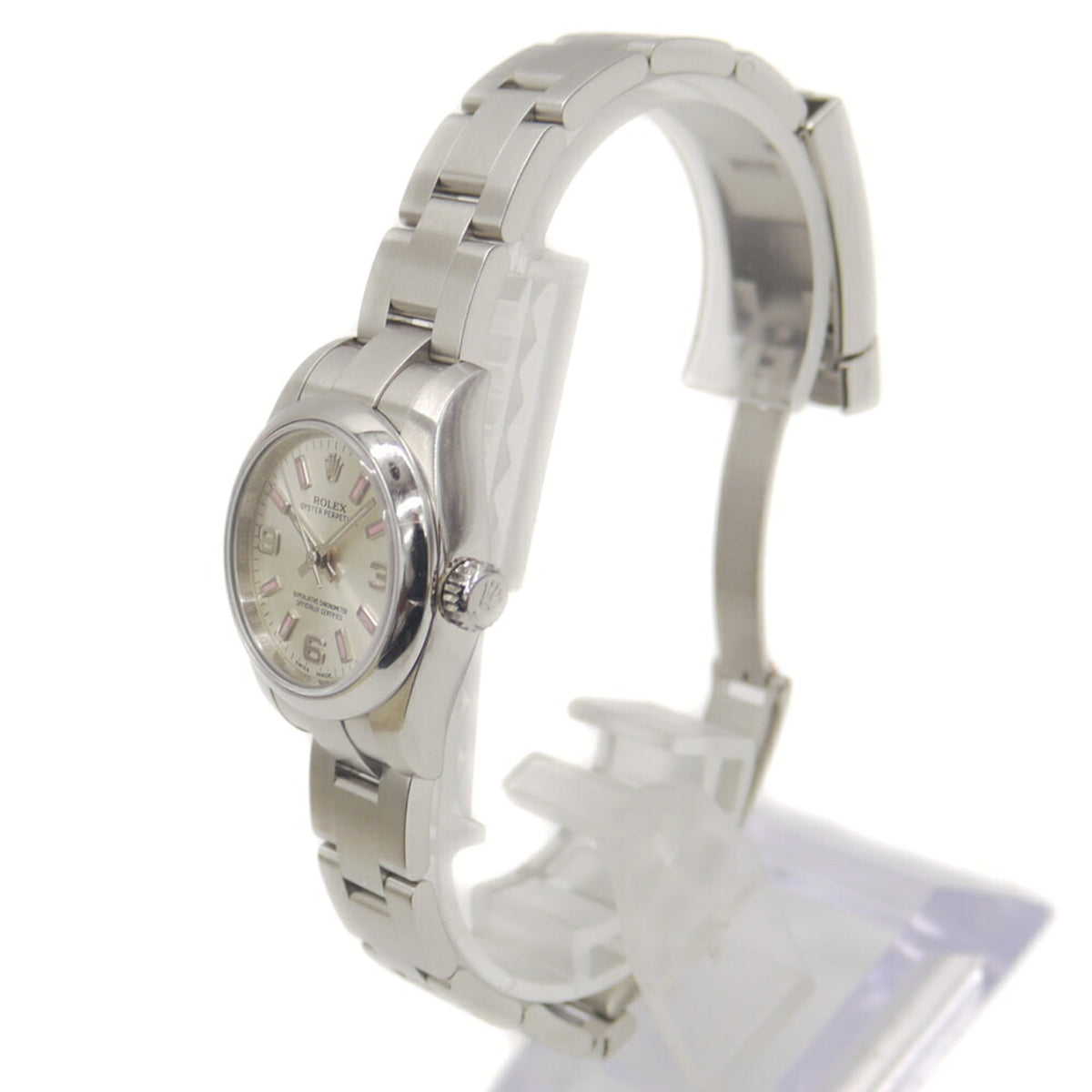 Rolex Oyster Perpetual 176200 Silver Dial 26mm Watch