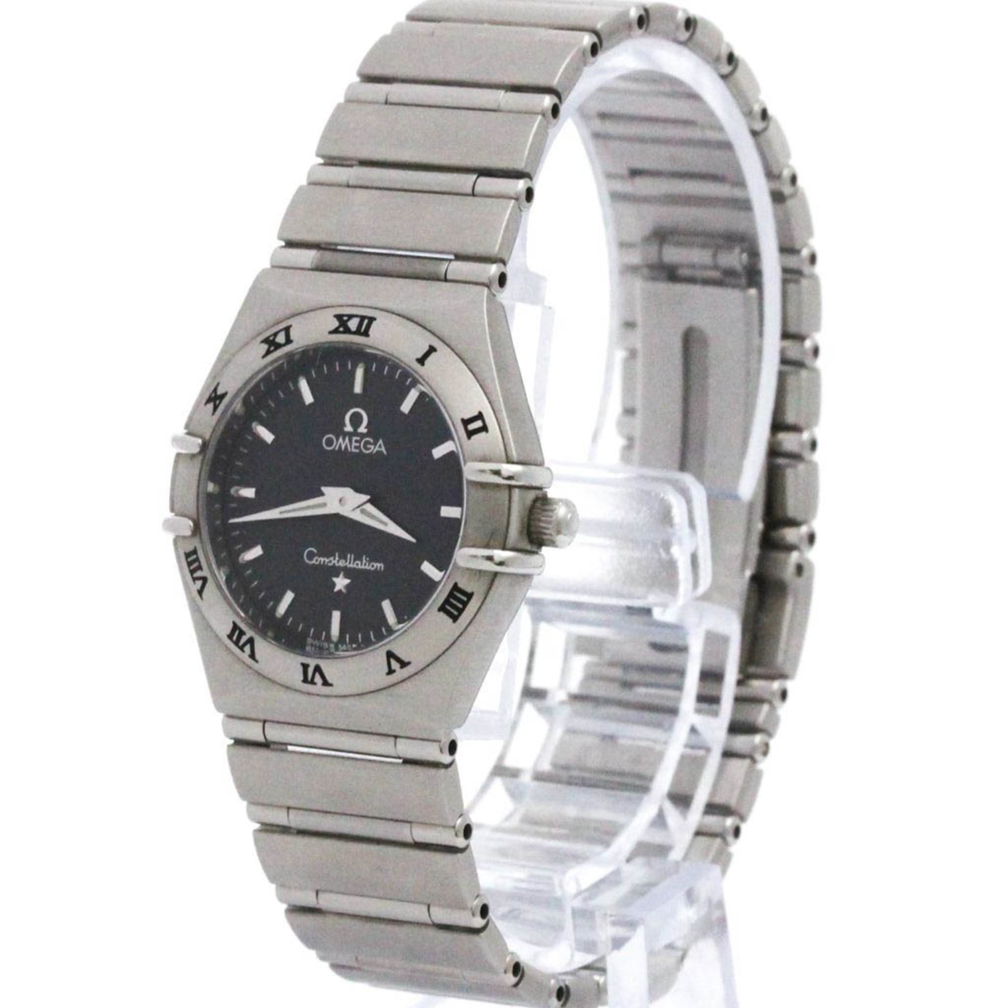 OMEGA Constellation Steel Quartz Ladies Watch 1572.40 Polished