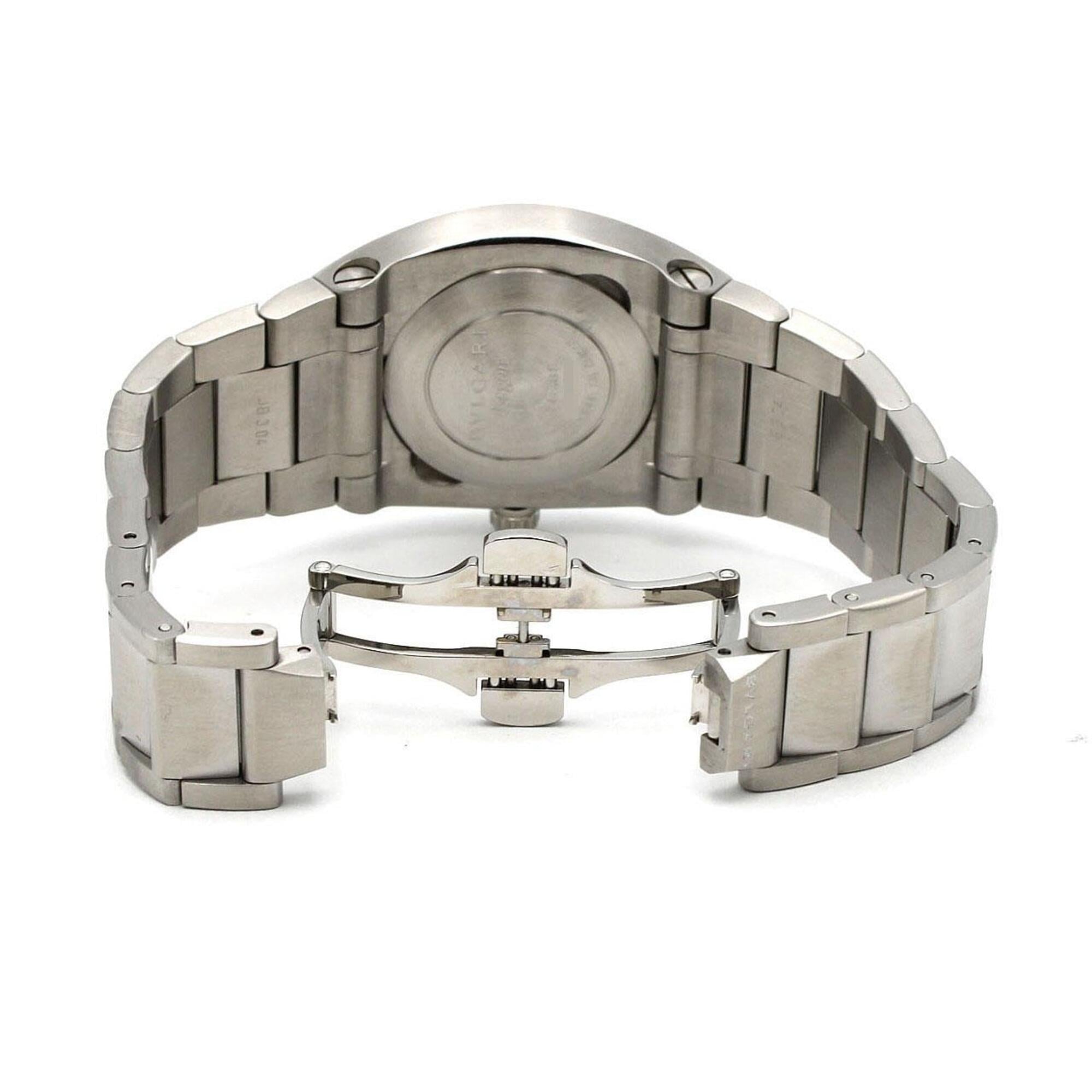 Bulgari Ergon EG30S EG30BSSD Stainless Steel Quartz Watch
