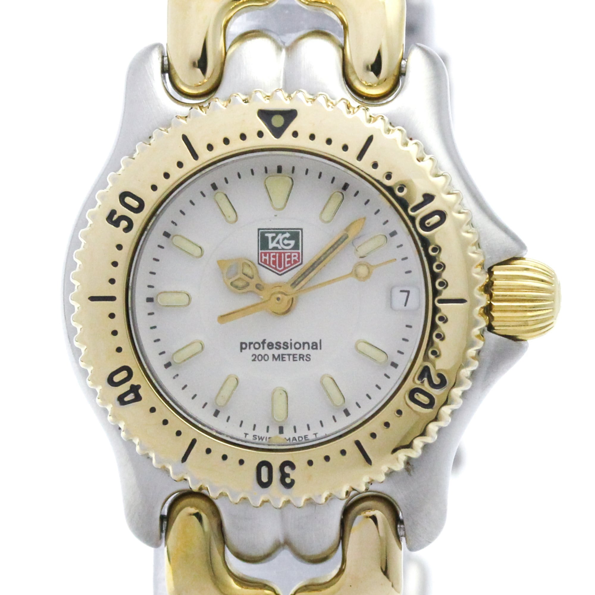 Montre TAG Heuer Sel WG1422 Blanc avec cadran de 24 mm