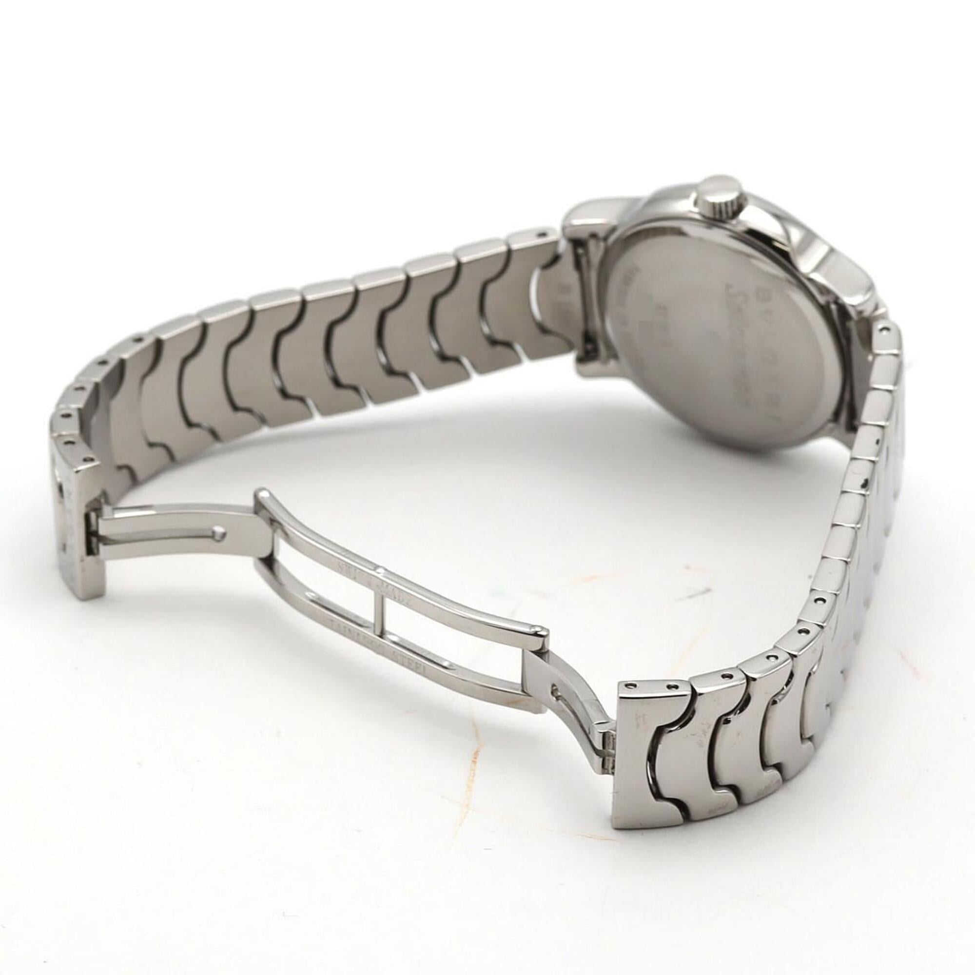 Bulgari Solotempo ST29S ST29BSSD roestvrijstalen quartzhorloge