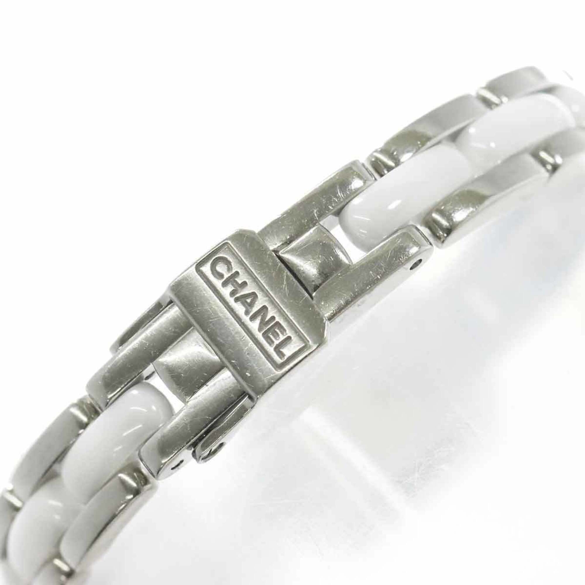 Chanel Premiere H2132 Wo Diamond Bezel White Ceramic Quartz