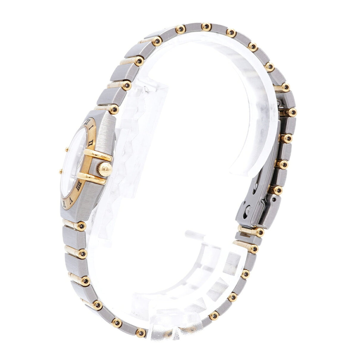 Omega Constellation 12P Diamond 1262.75 Weiß Zifferblatt 22 mm Uhr