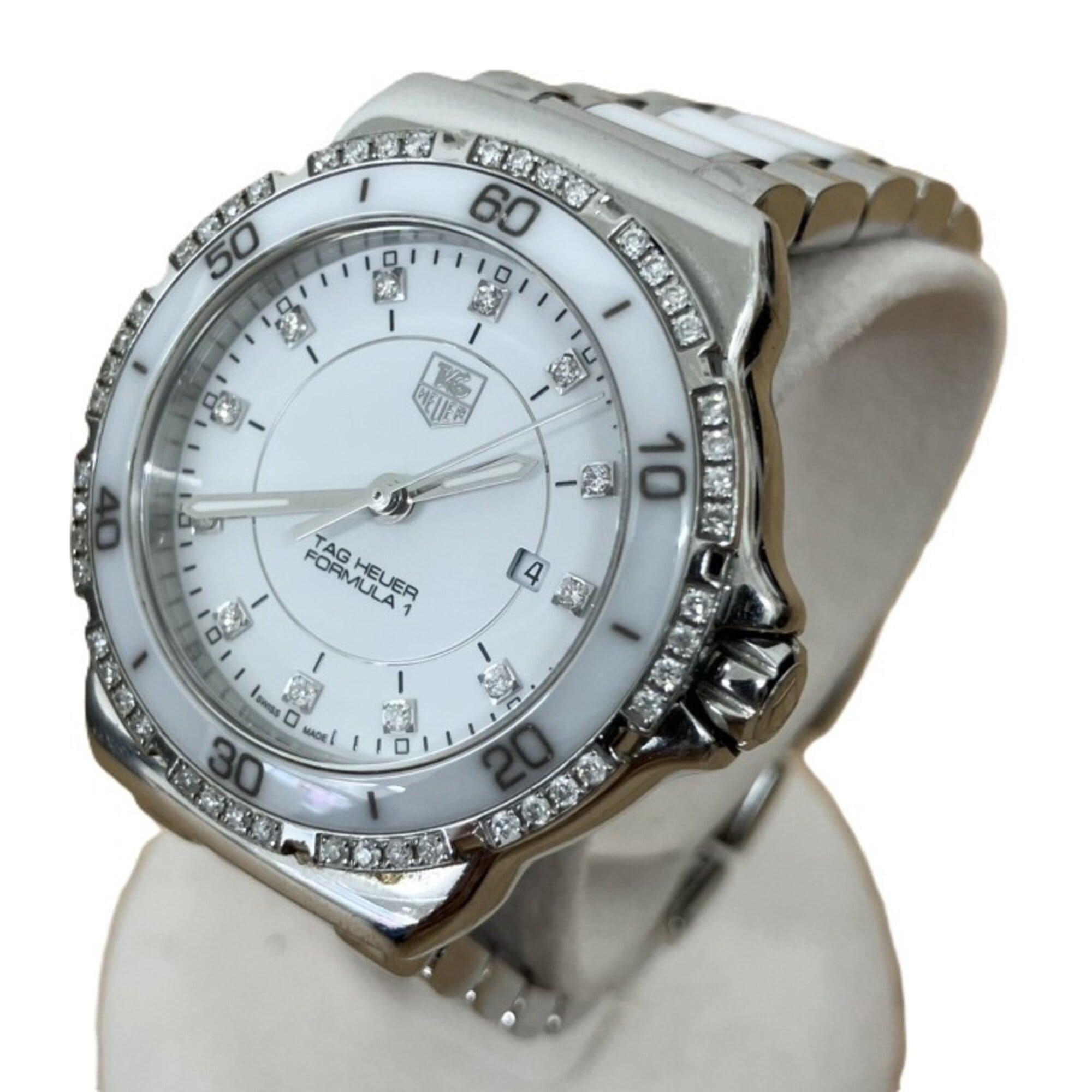 TAG Heuer WAH1313 Formula 1 Ladies' Watch with Diamond Bezel