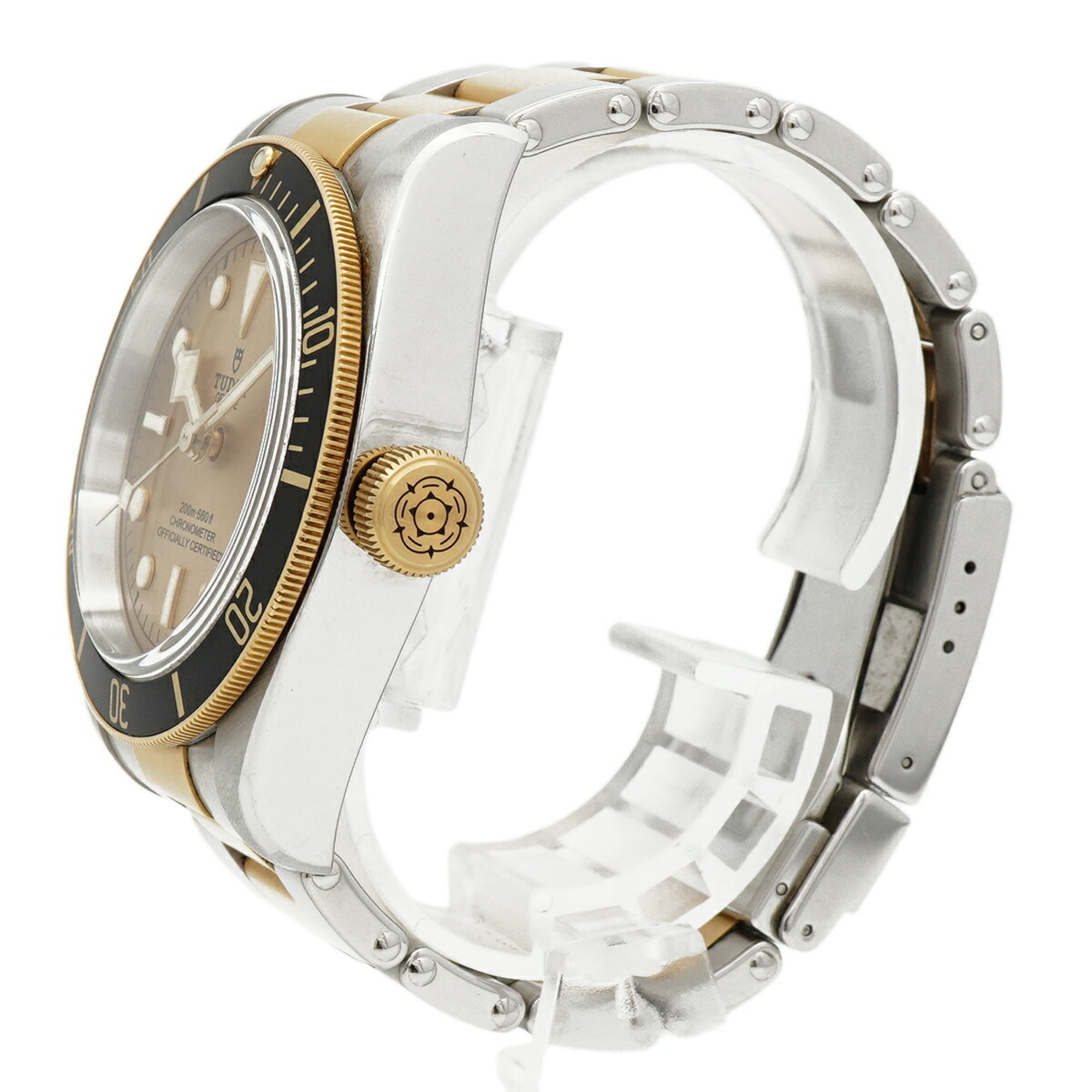 Tudor Black Bay S&G 79733N Gold Dial Men's Watch