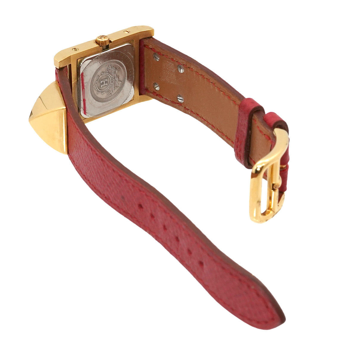 Hermes Medor Weiß Zifferblatt 23 mm Uhr