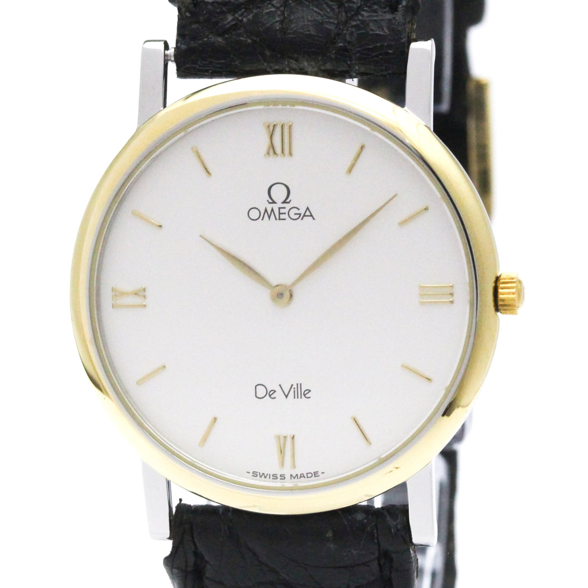Omega De Ville 1952378 Silber Zifferblatt 32 mm Uhr