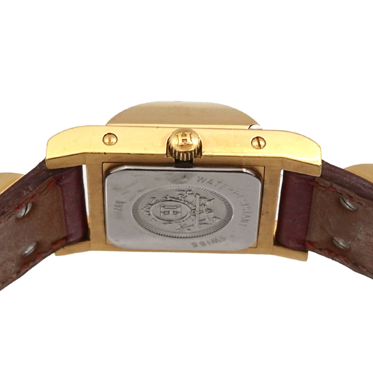 Hermes Medor Weiß Zifferblatt 23 mm Uhr