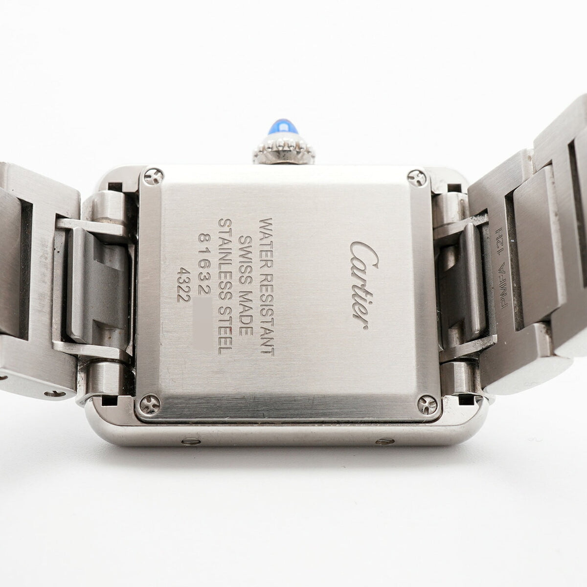 Cartier Tank Must SM WSTA0107 Silber Zifferblatt 22 mm Uhr
