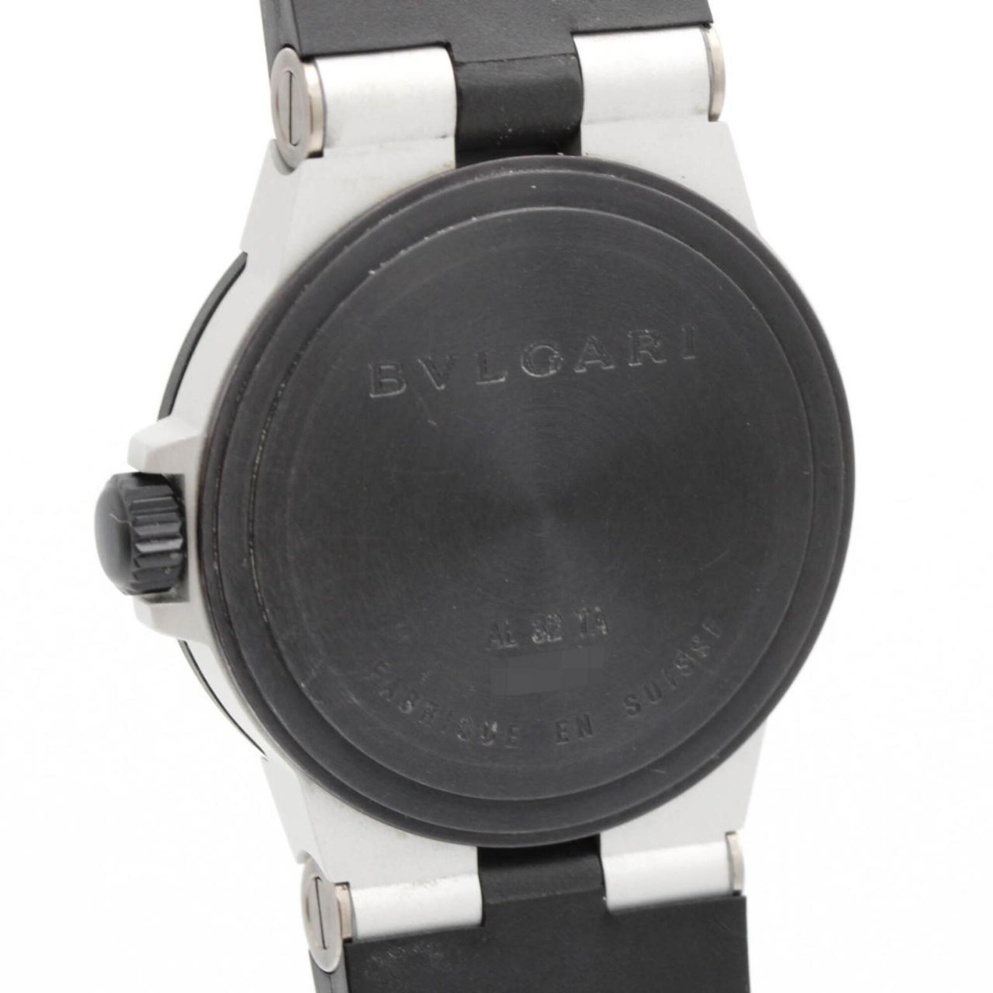 Bvlgari Aluminum AL32TAVD Silver Dial 32mm Watch