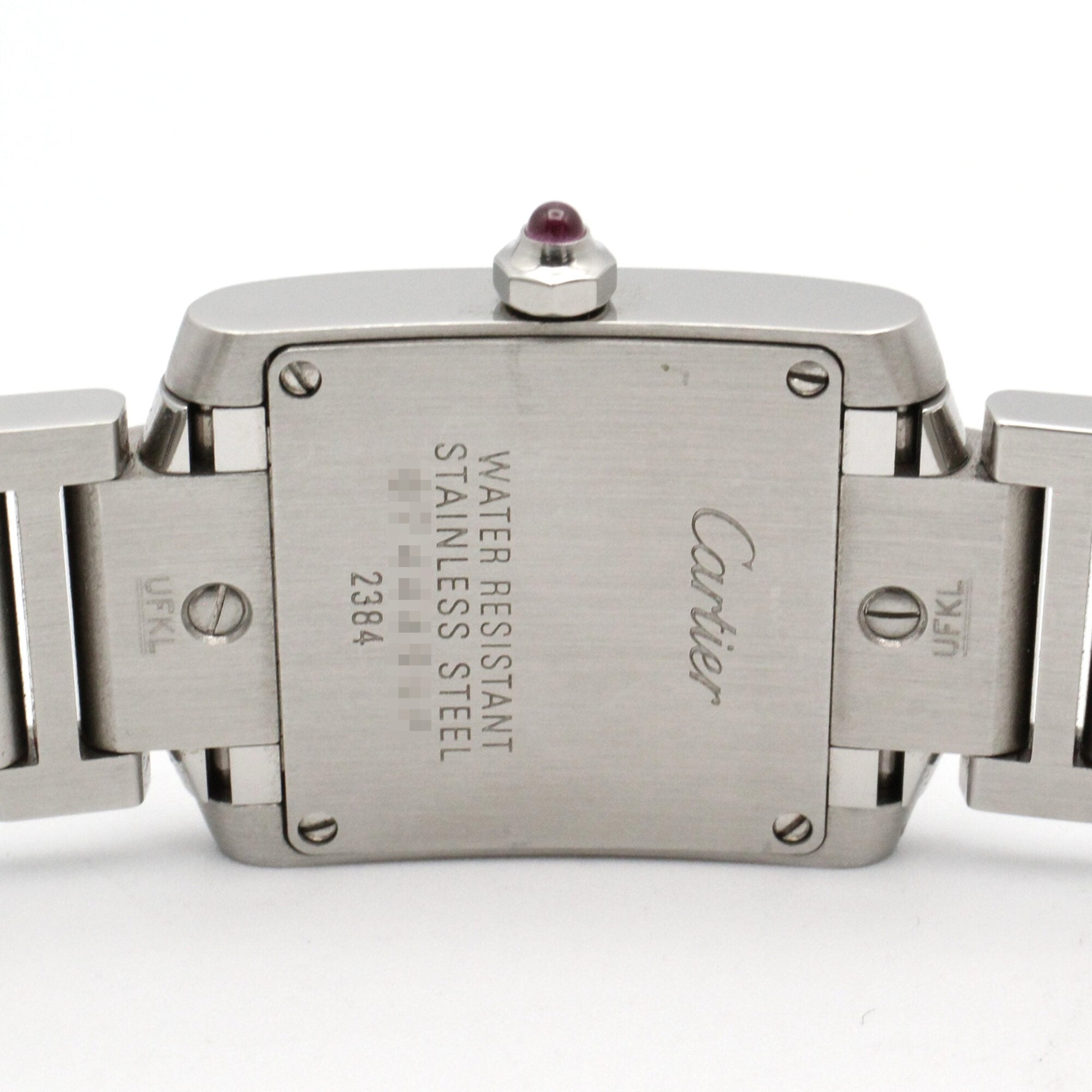 Cartier Tank Francaise W51028Q3 Pink Dial 20mm Watch