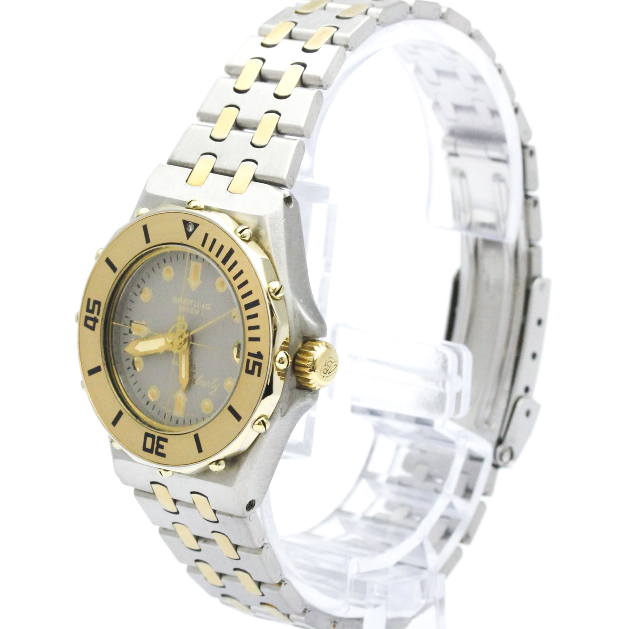 Breitling Tabarly 80790 Gray Dial 28mm Watch