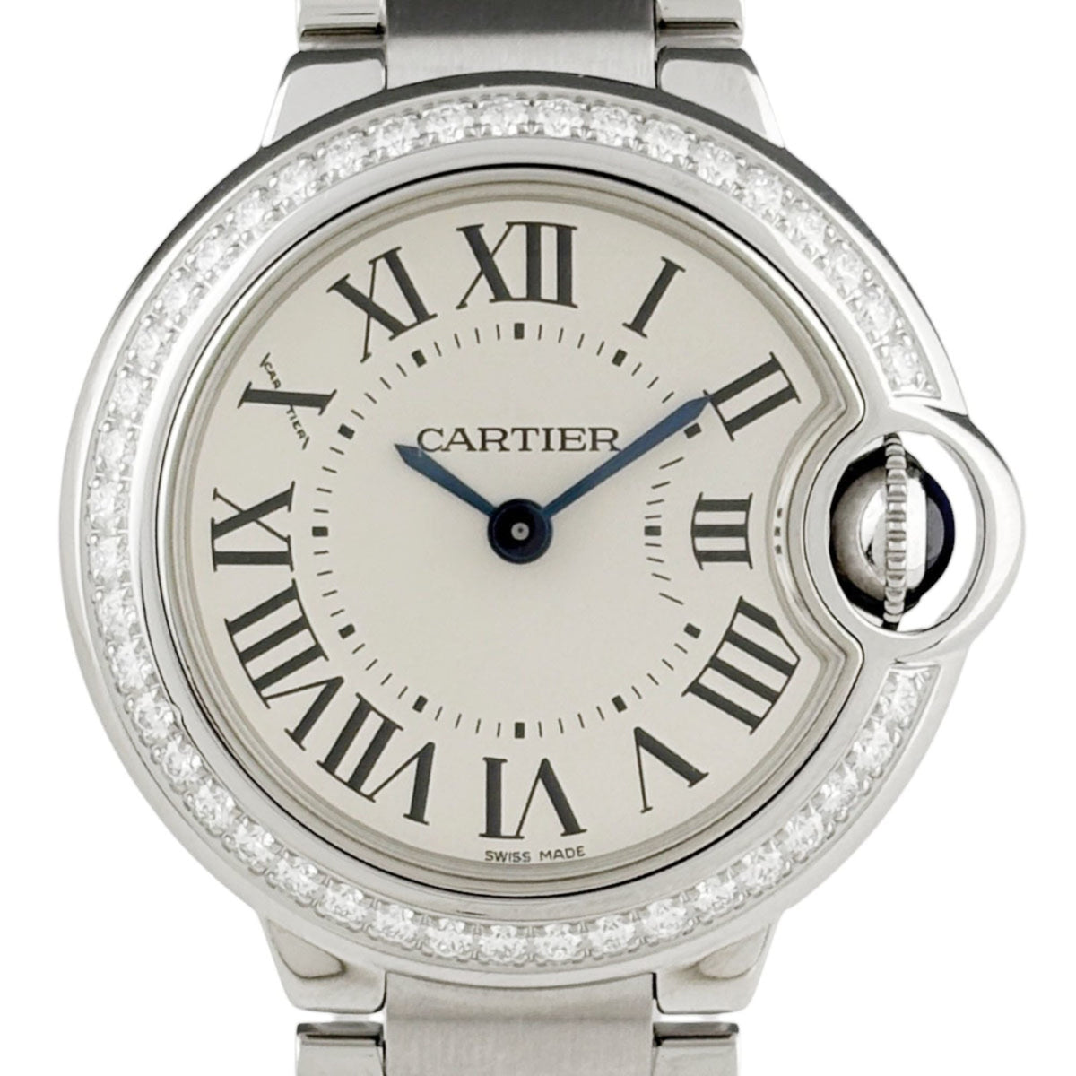 Cartier Ballon Bleu de Cartier W4BB0015 Silver Dial 28mm Watch