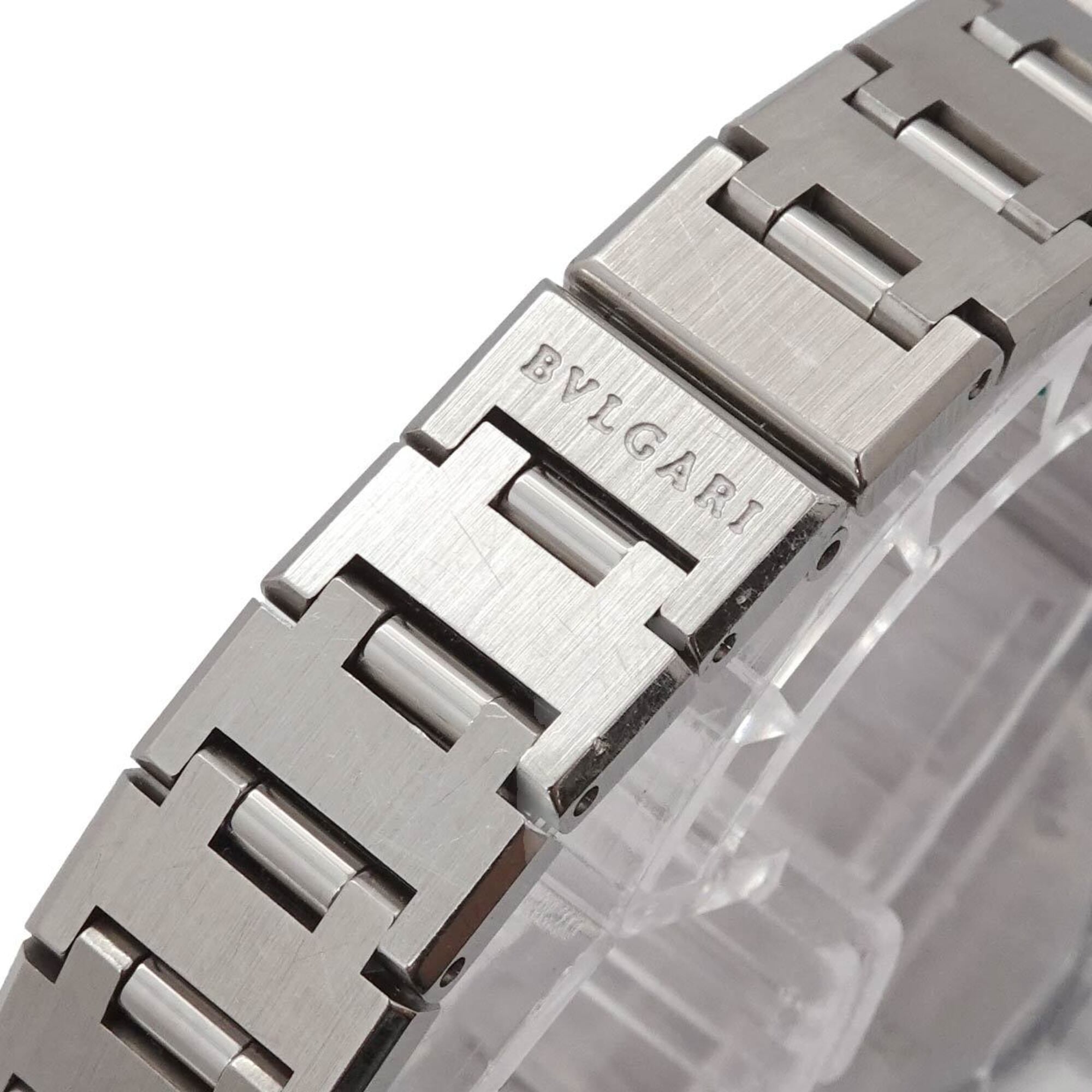 BVLGARI BB23SS Women's Watch Date Black Quartz